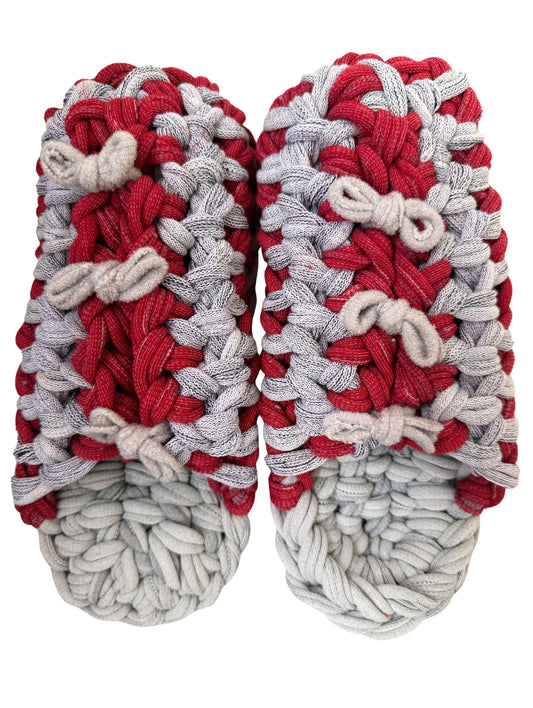 Large | Knit up-cycle slippers 2025-Large41 [Large]