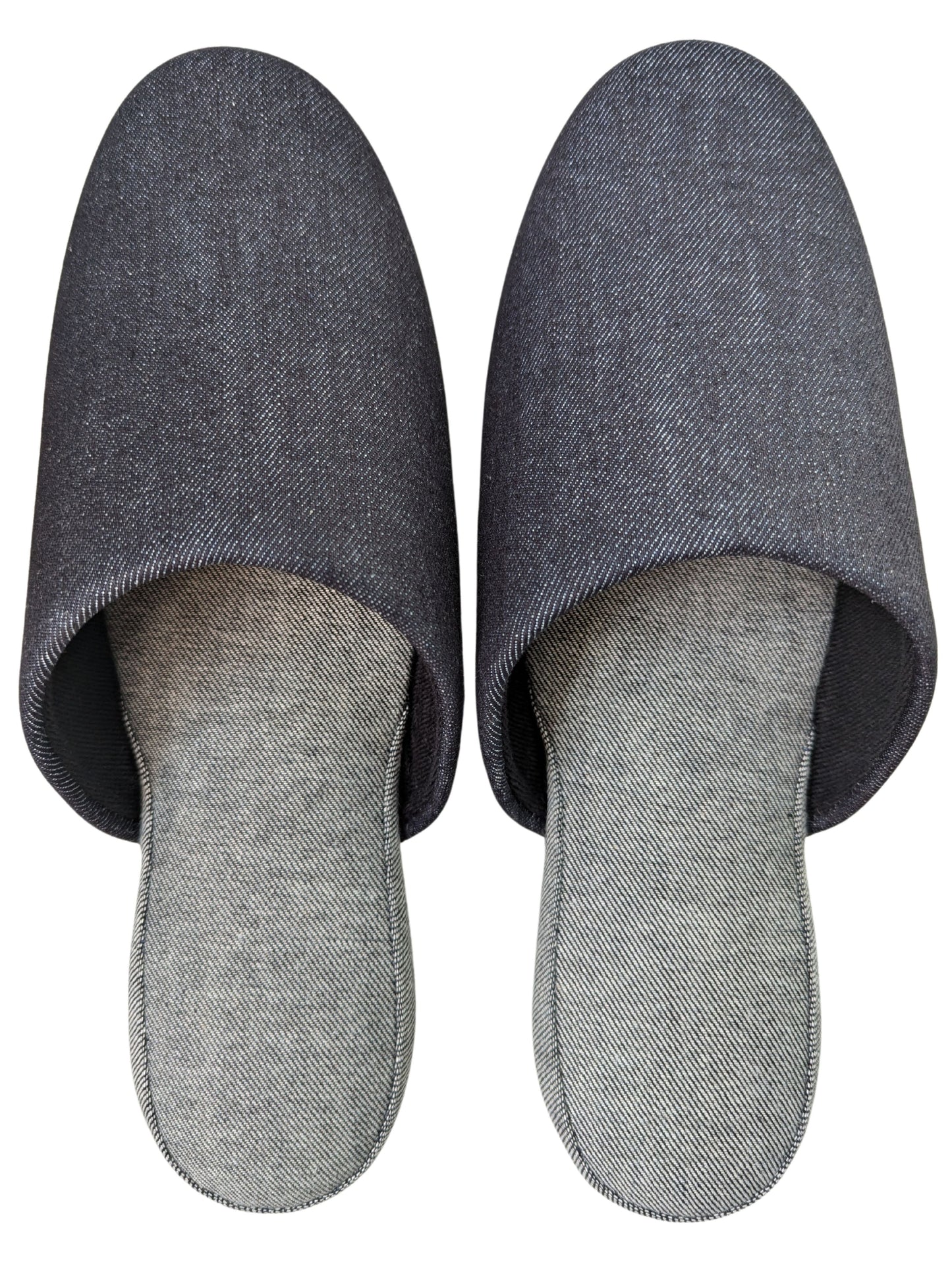 Denim Hiroshima Slippers Simple 4 size [Small / Medium / Large / XL]