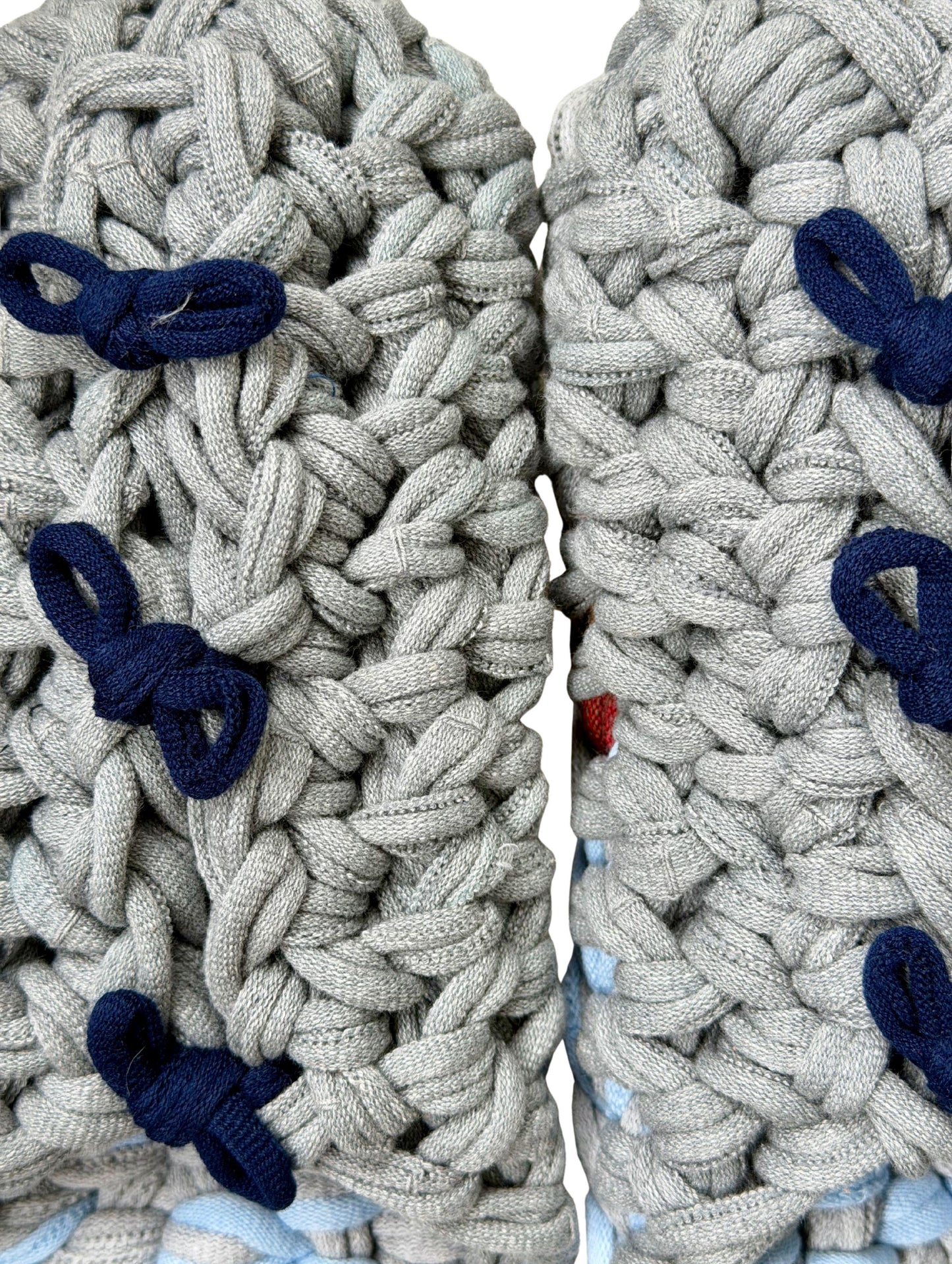 XL | Knit up-cycle slippers 2025-XL19 [XL]