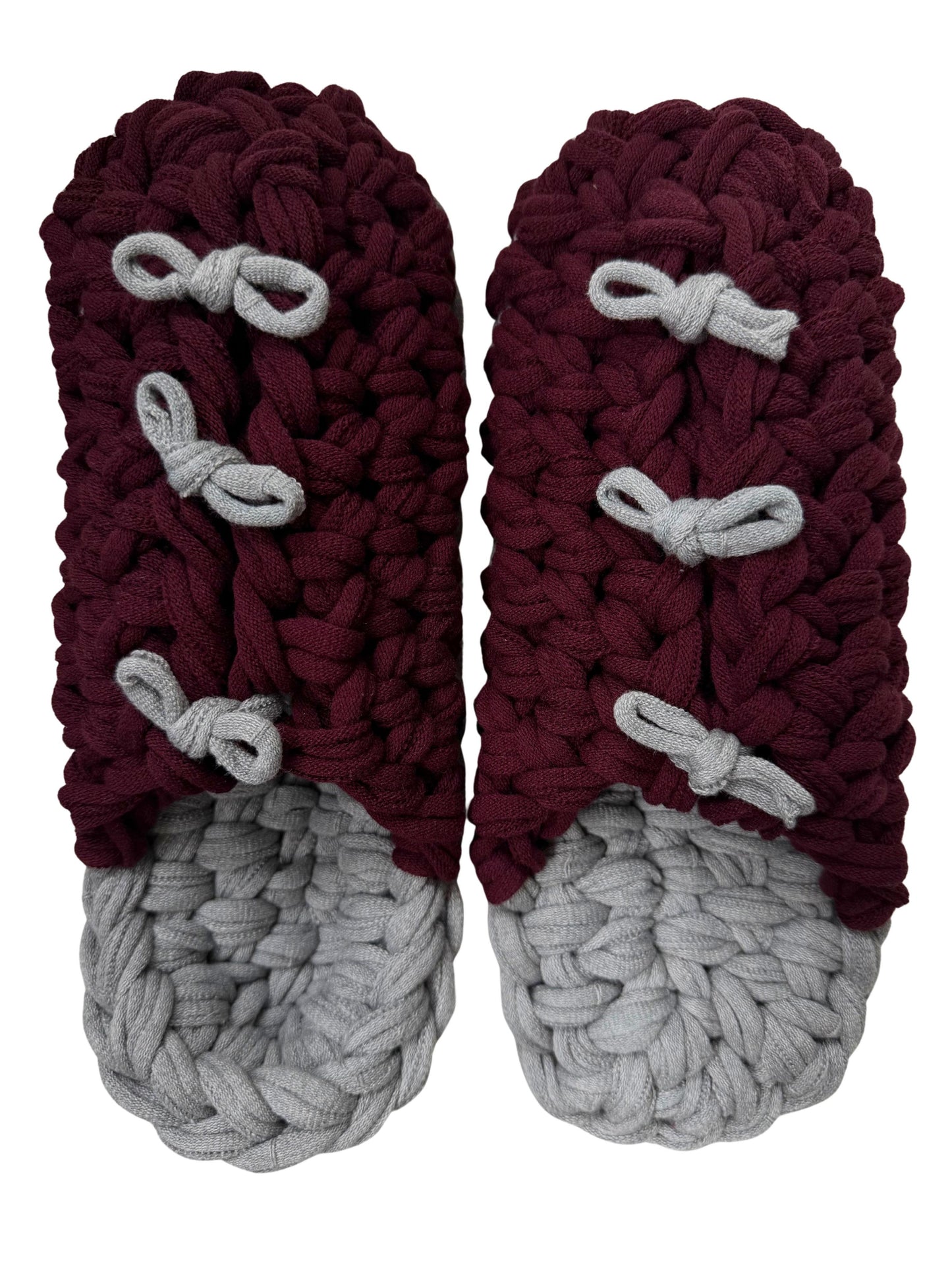 XL | Knit up-cycle slippers 2025-XL25 [XL]