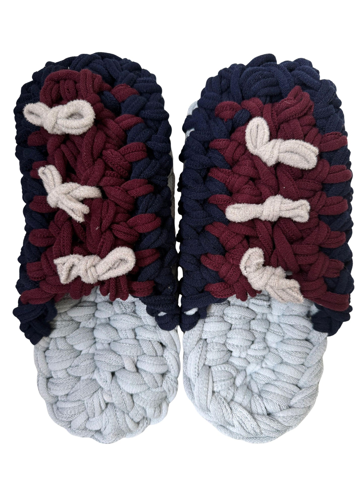 Large | Knit up-cycle slippers 2025-Large44 [Large]