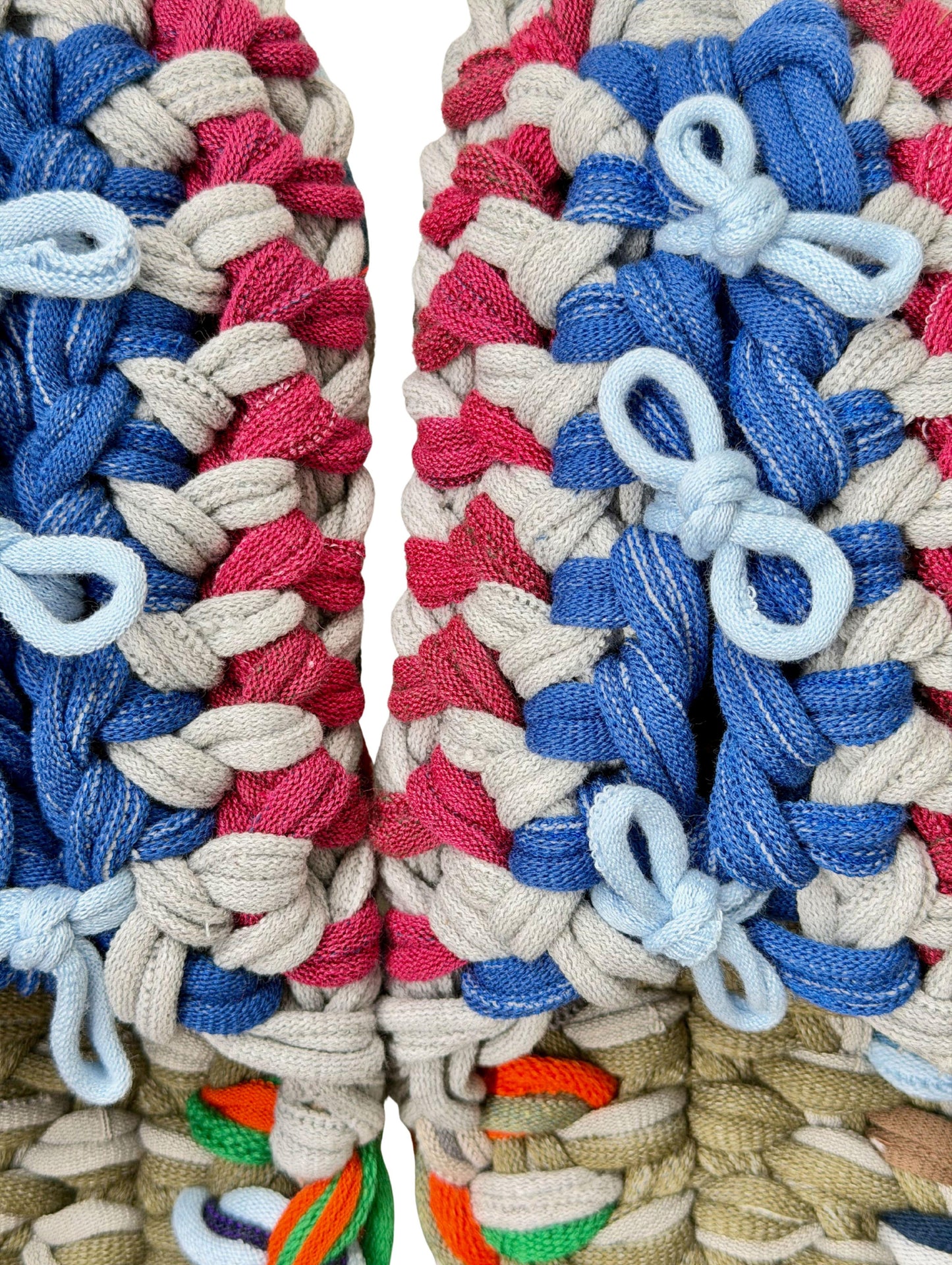 XL | Knit up-cycle slippers 2025-XL24 [XL]