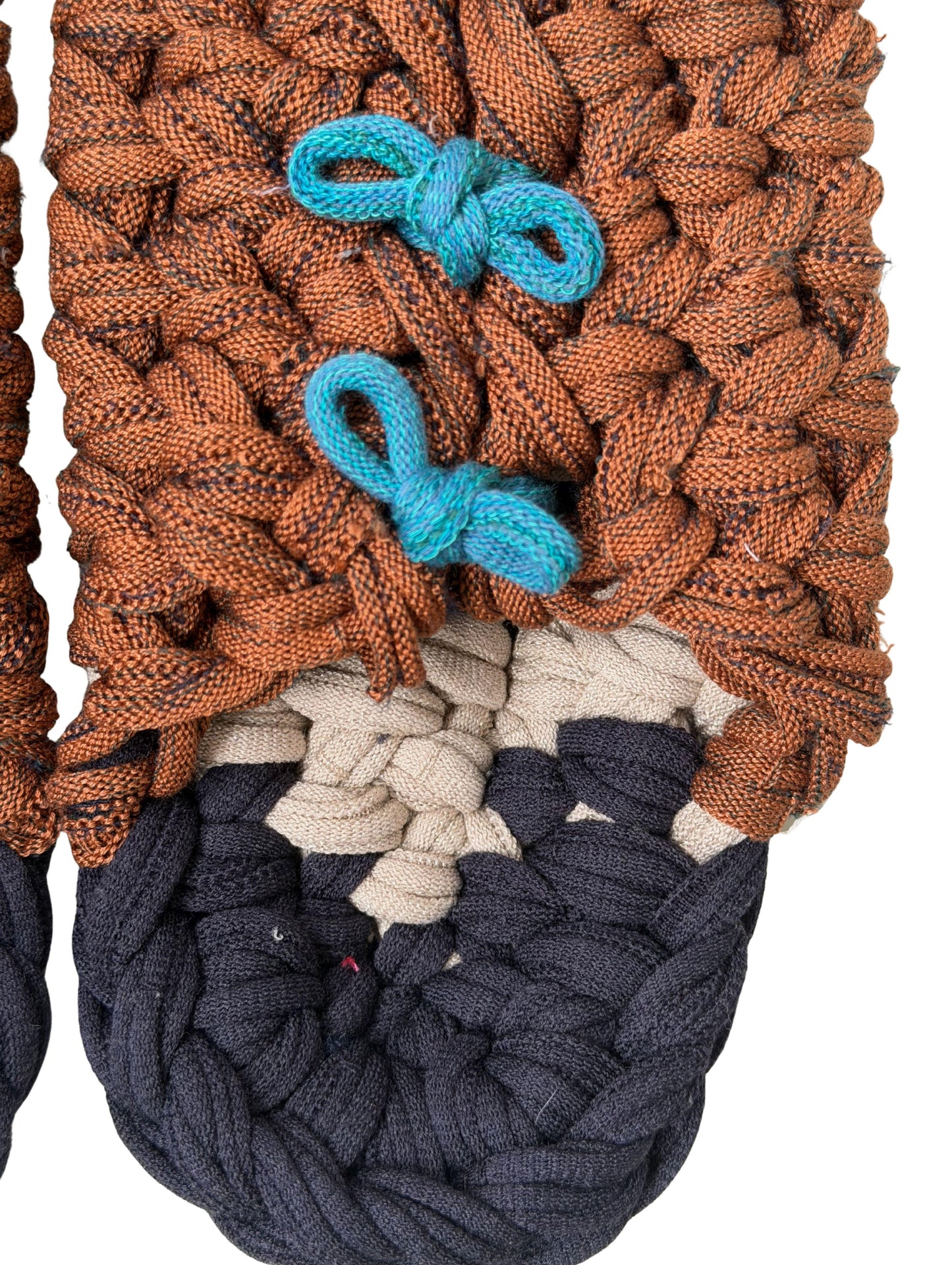 Large | Knit up-cycle slippers 2025-Large33 [Large]