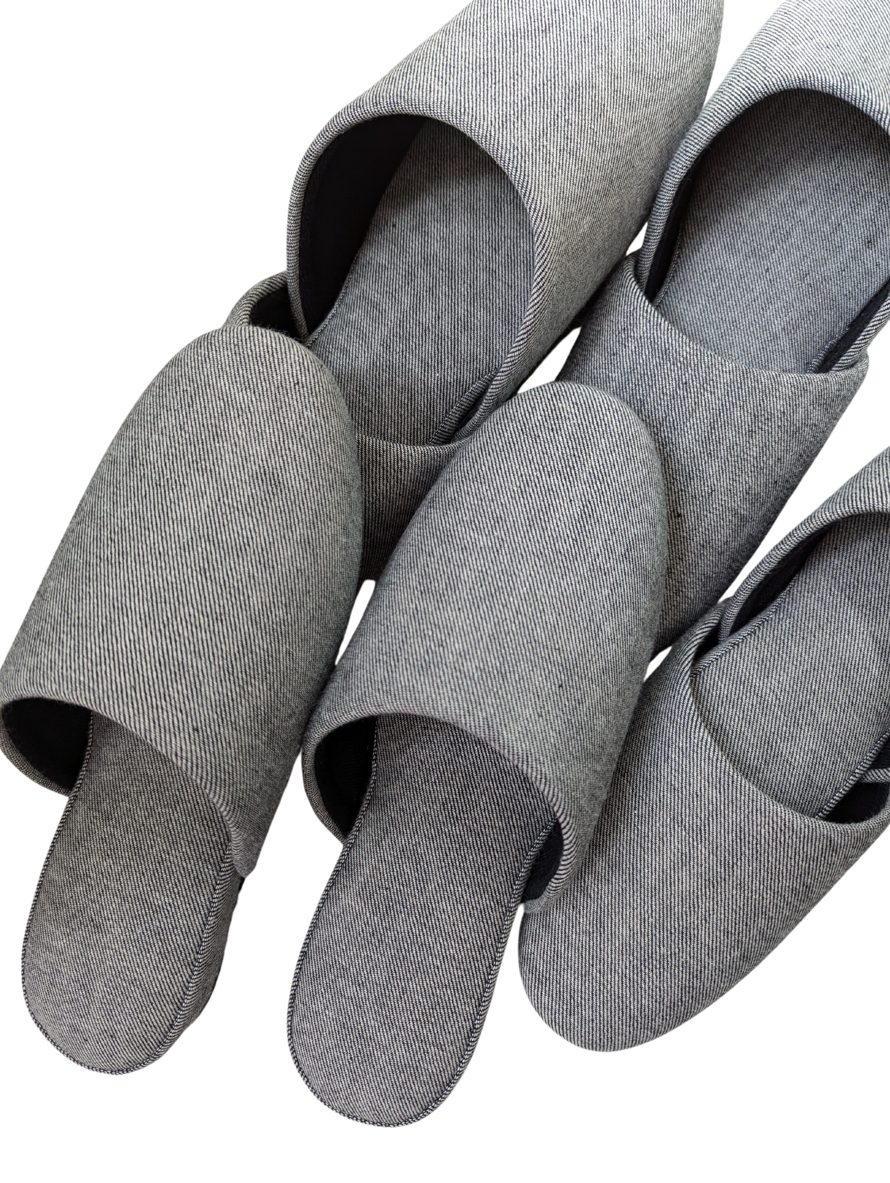 【美品】 SLIPPER サイズ9 2402BLM-Tsumugi-Zori-Top_1080x