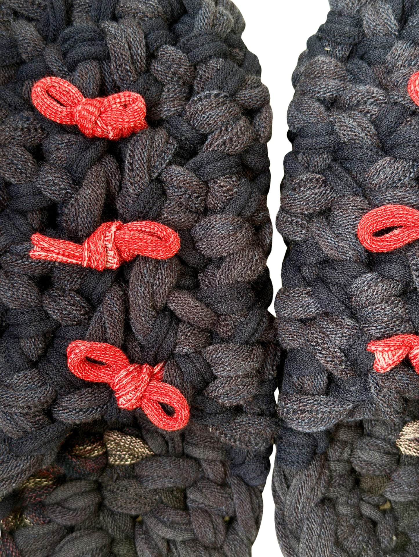 Large | Knit up-cycle slippers 2025-Large50 [Large]