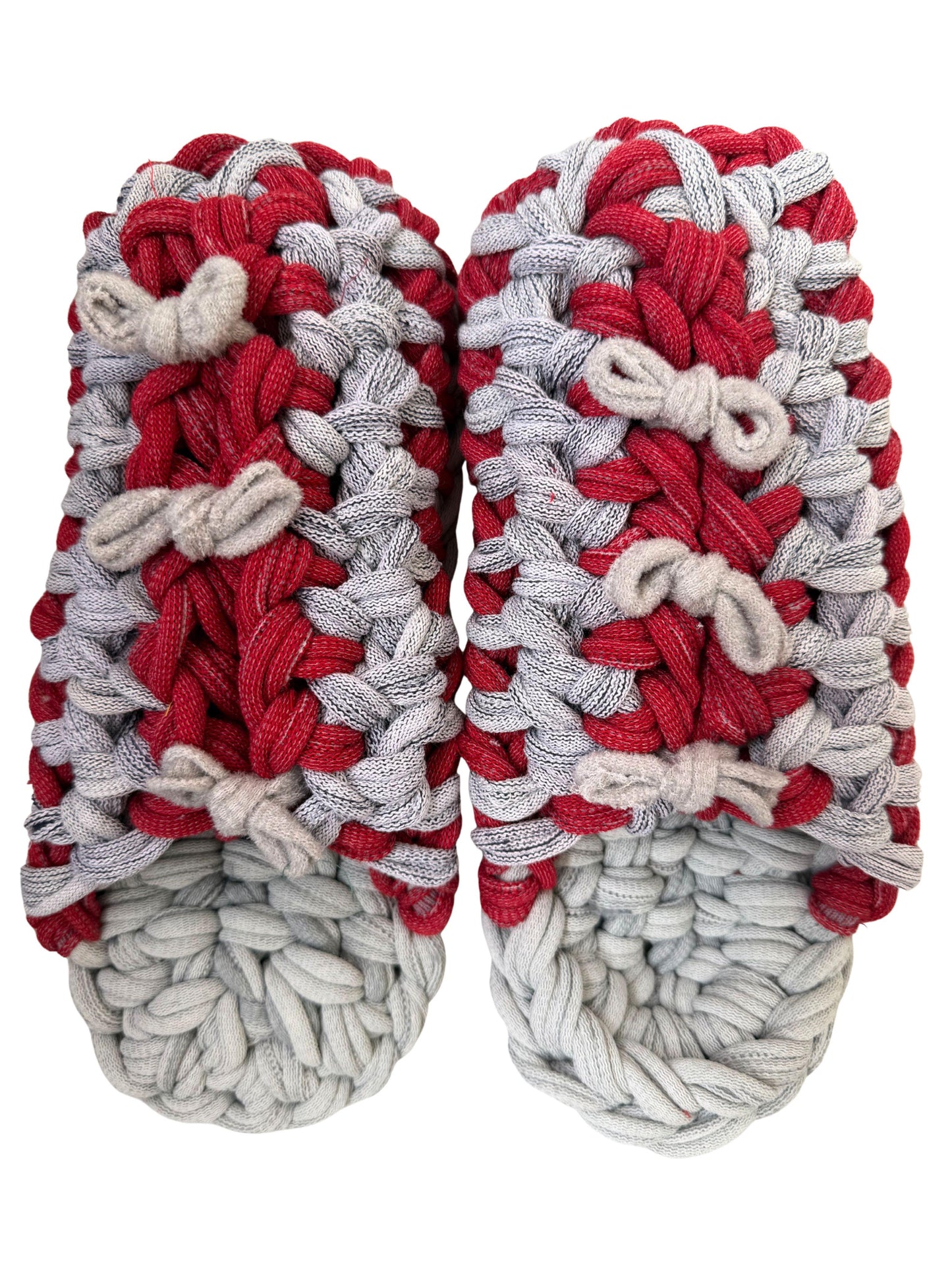 Large | Knit up-cycle slippers 2025-Large41 [Large]