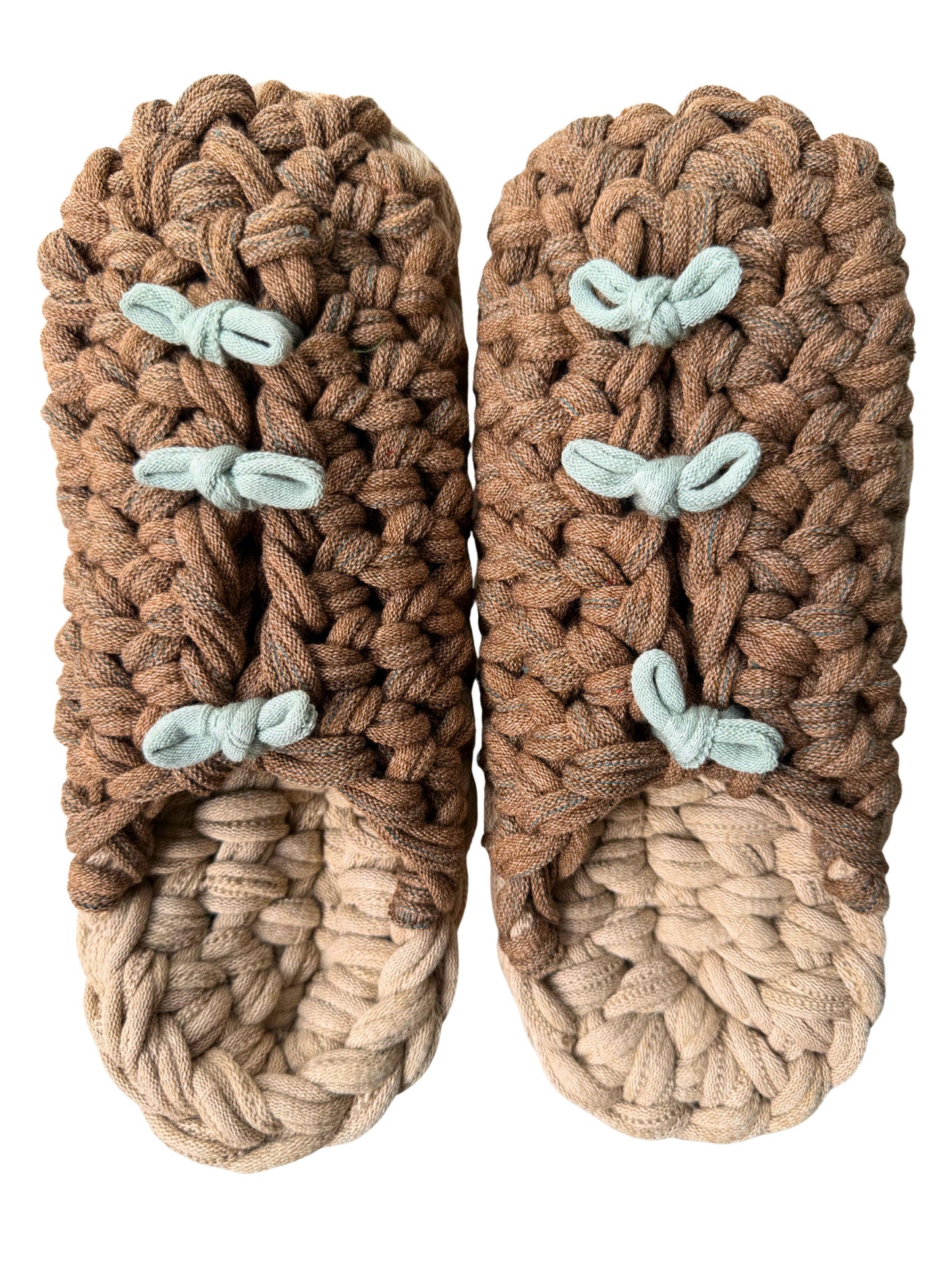 XL | Knit up-cycle slippers 2025-XL08 [XL]