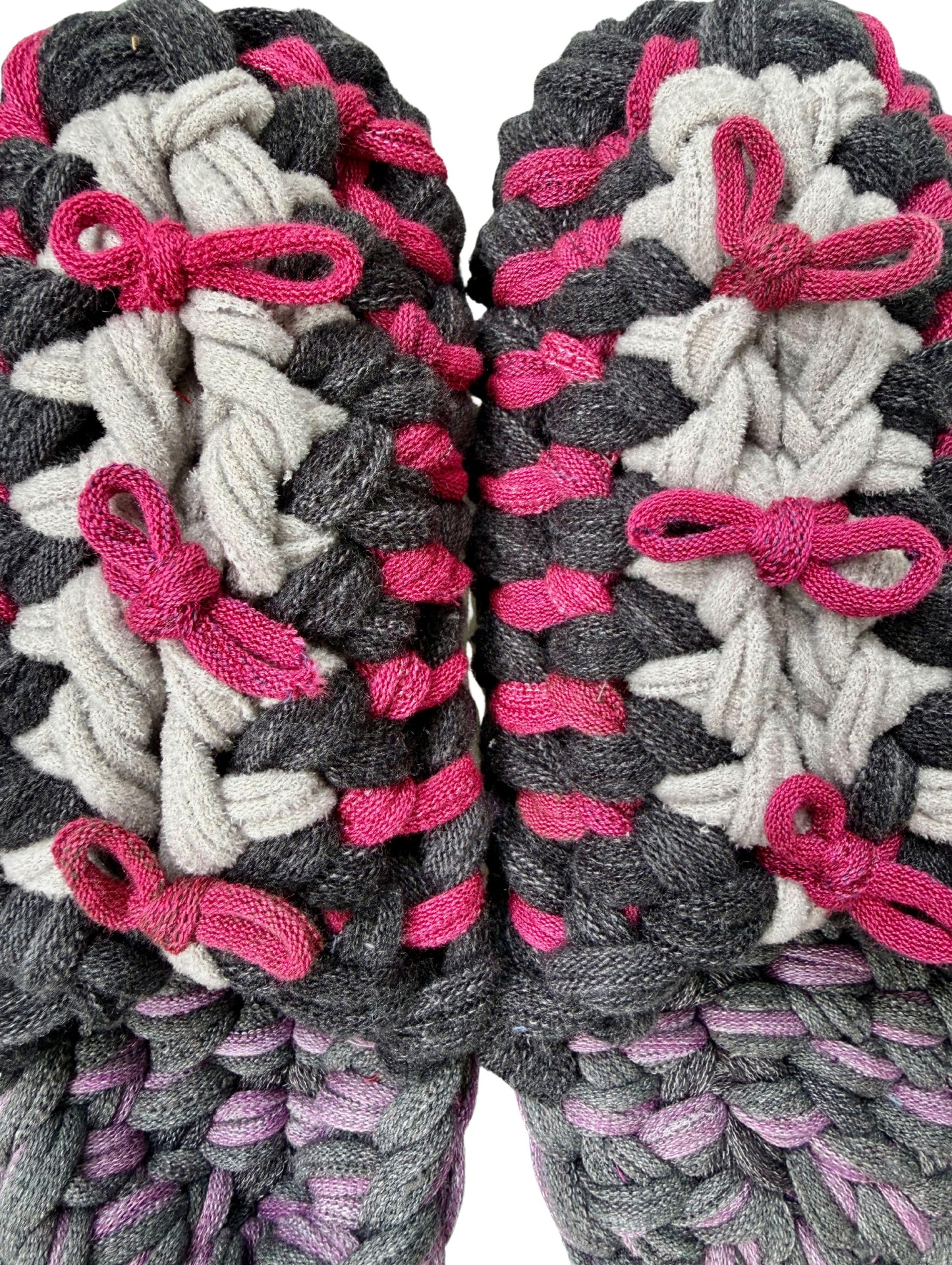 XL | Knit up-cycle slippers 2025-XL10 [XL]