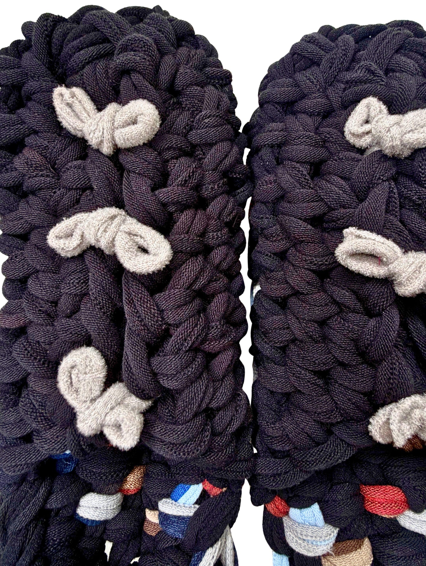 XL | Knit up-cycle slippers 2025-XL12 [XL]