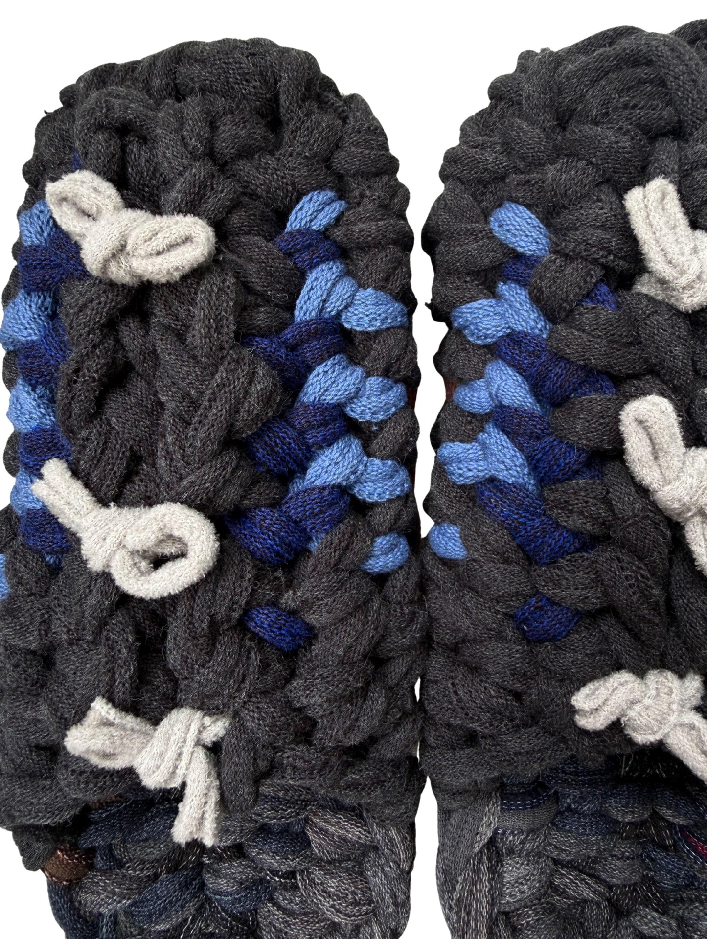 XL | Knit up-cycle slippers 2025-XL14 [XL]