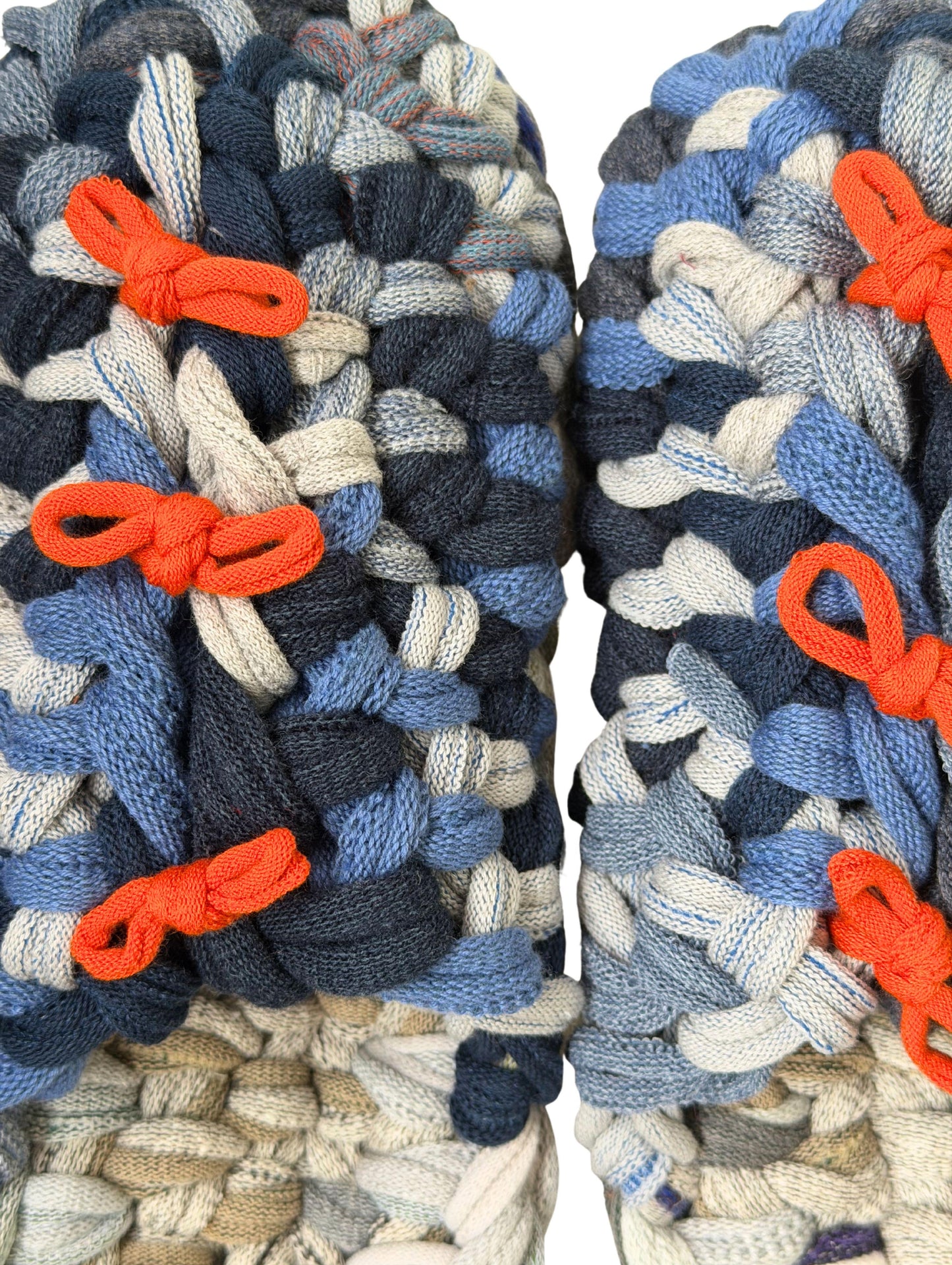 Large | Knit up-cycle slippers 2025-Large32 [Large]