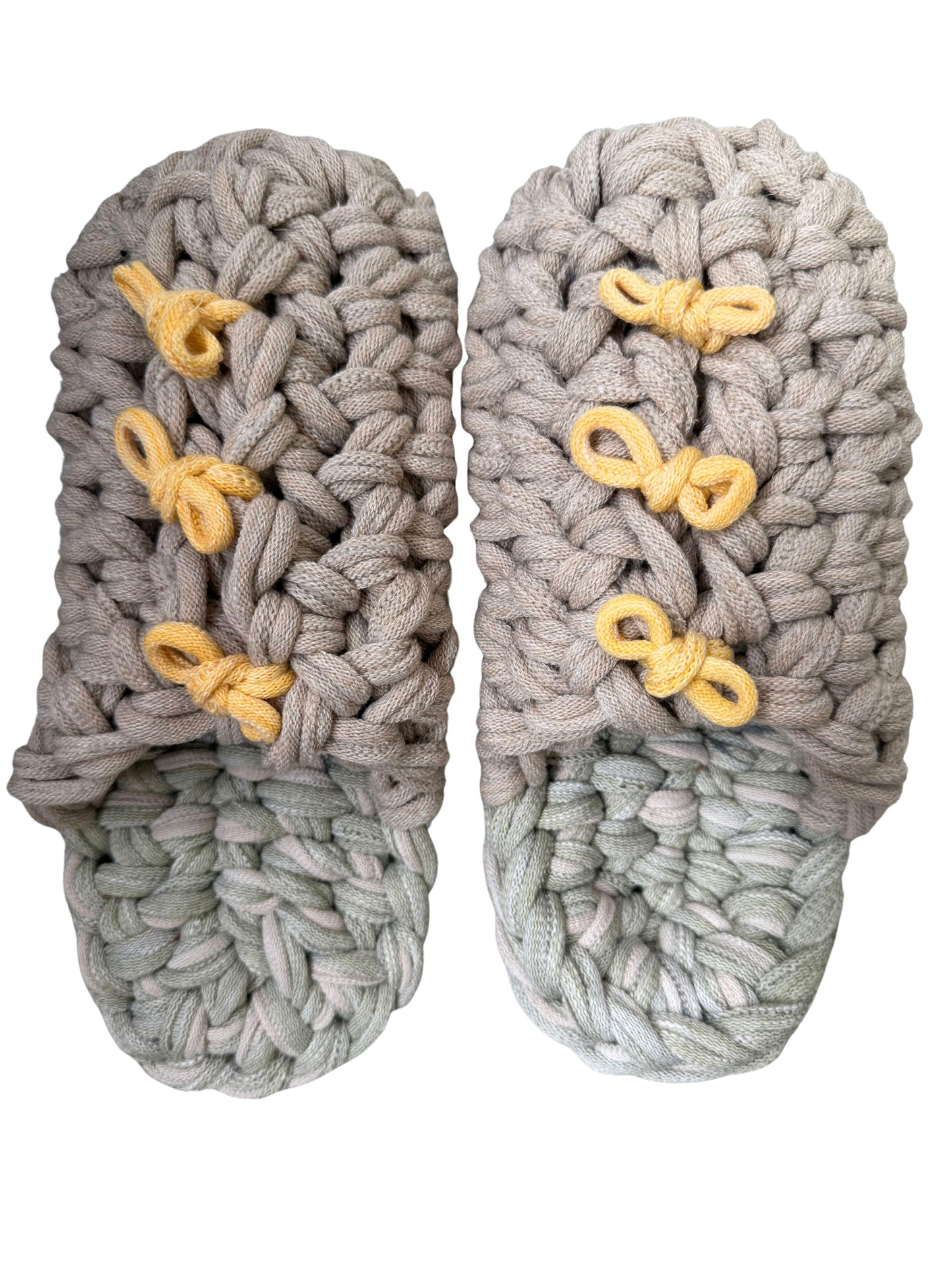 Large | Knit up-cycle slippers 2025-Large43 [Large]