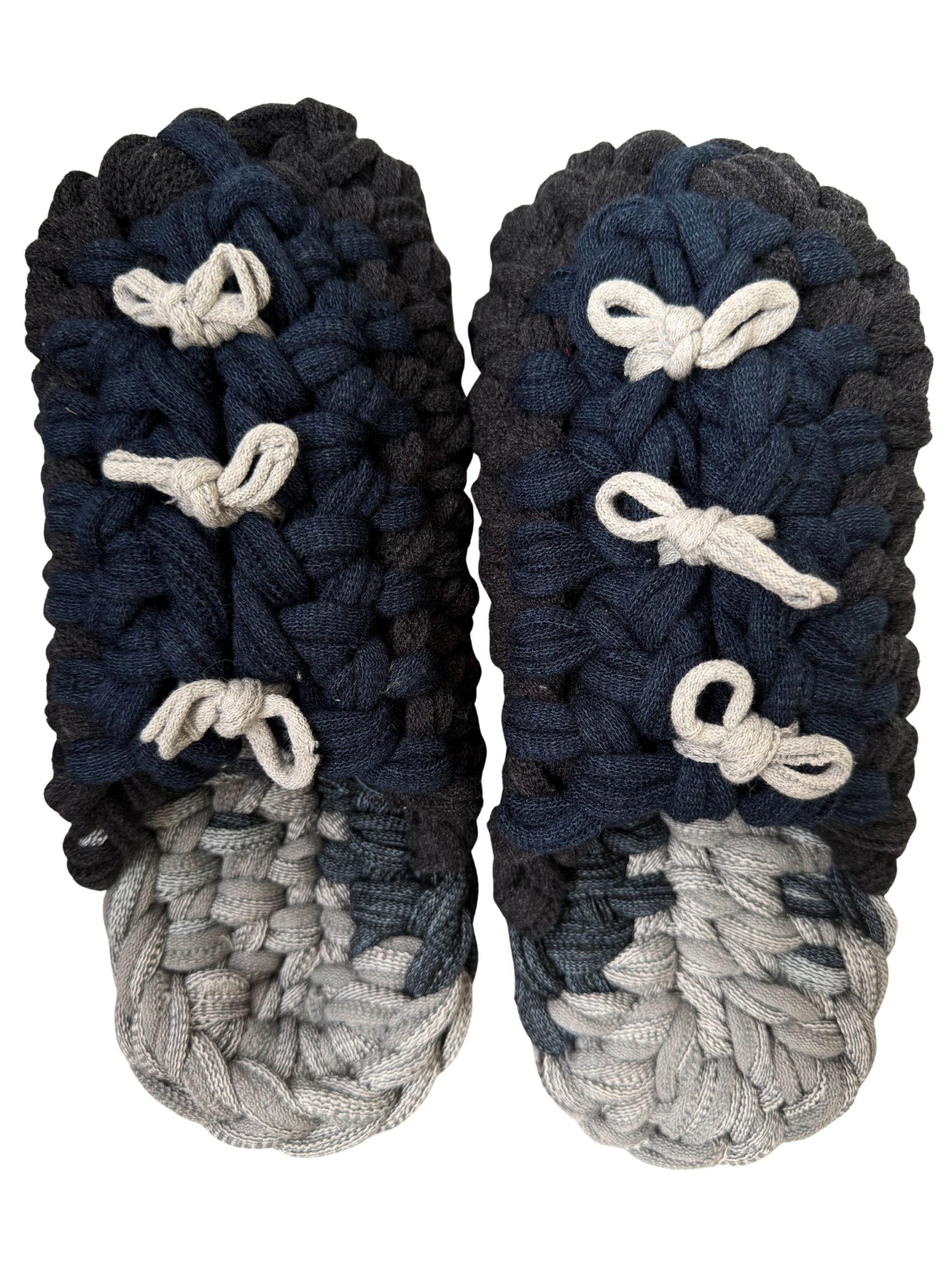 Large | Knit up-cycle slippers 2025-Large46 [Large]