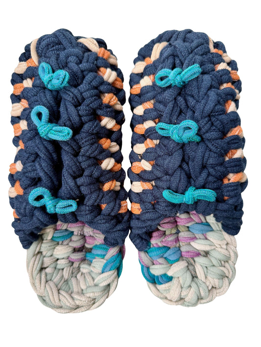 XL | Knit up-cycle slippers 2025-XL11 [XL]