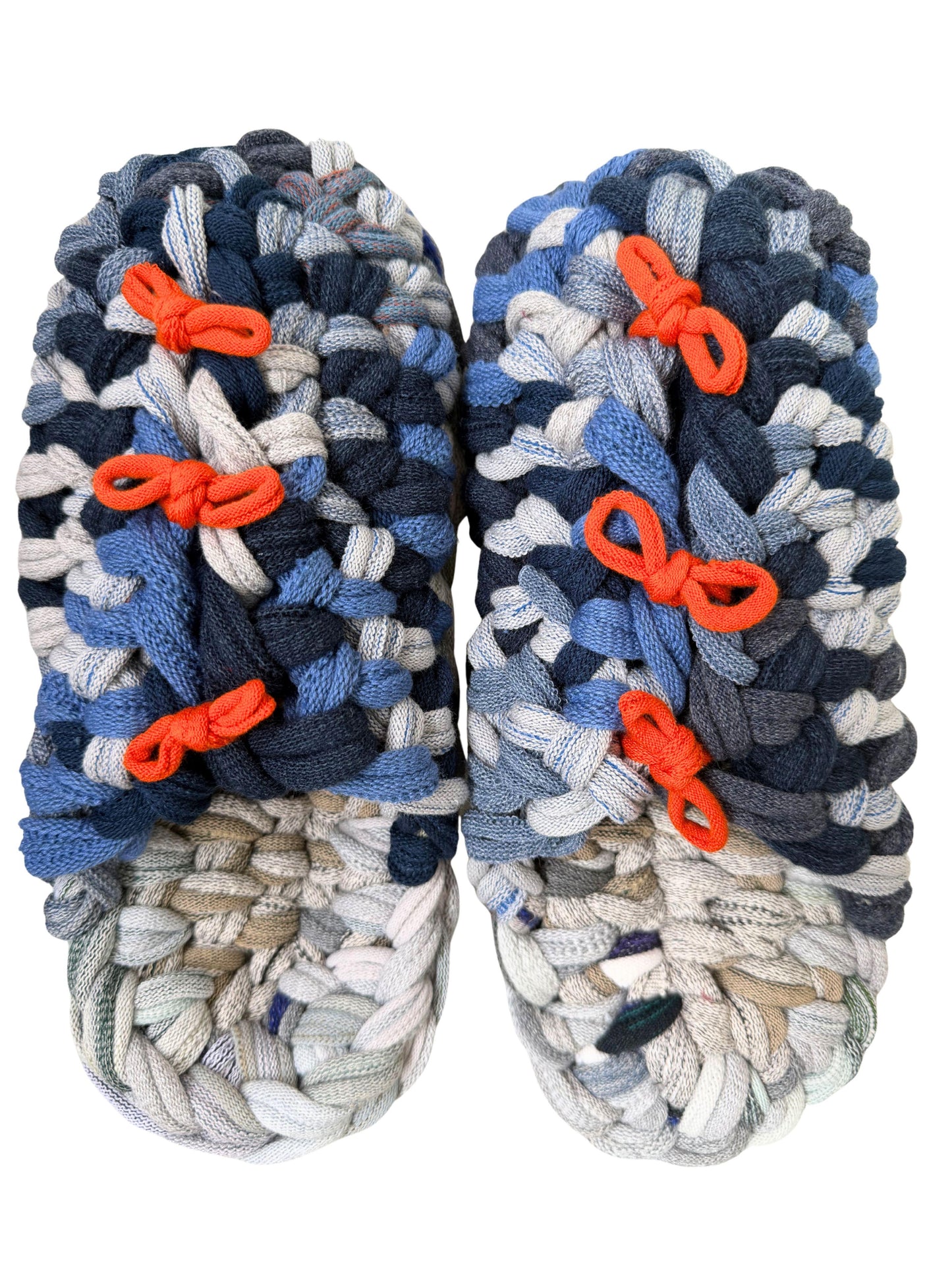 Large | Knit up-cycle slippers 2025-Large32 [Large]