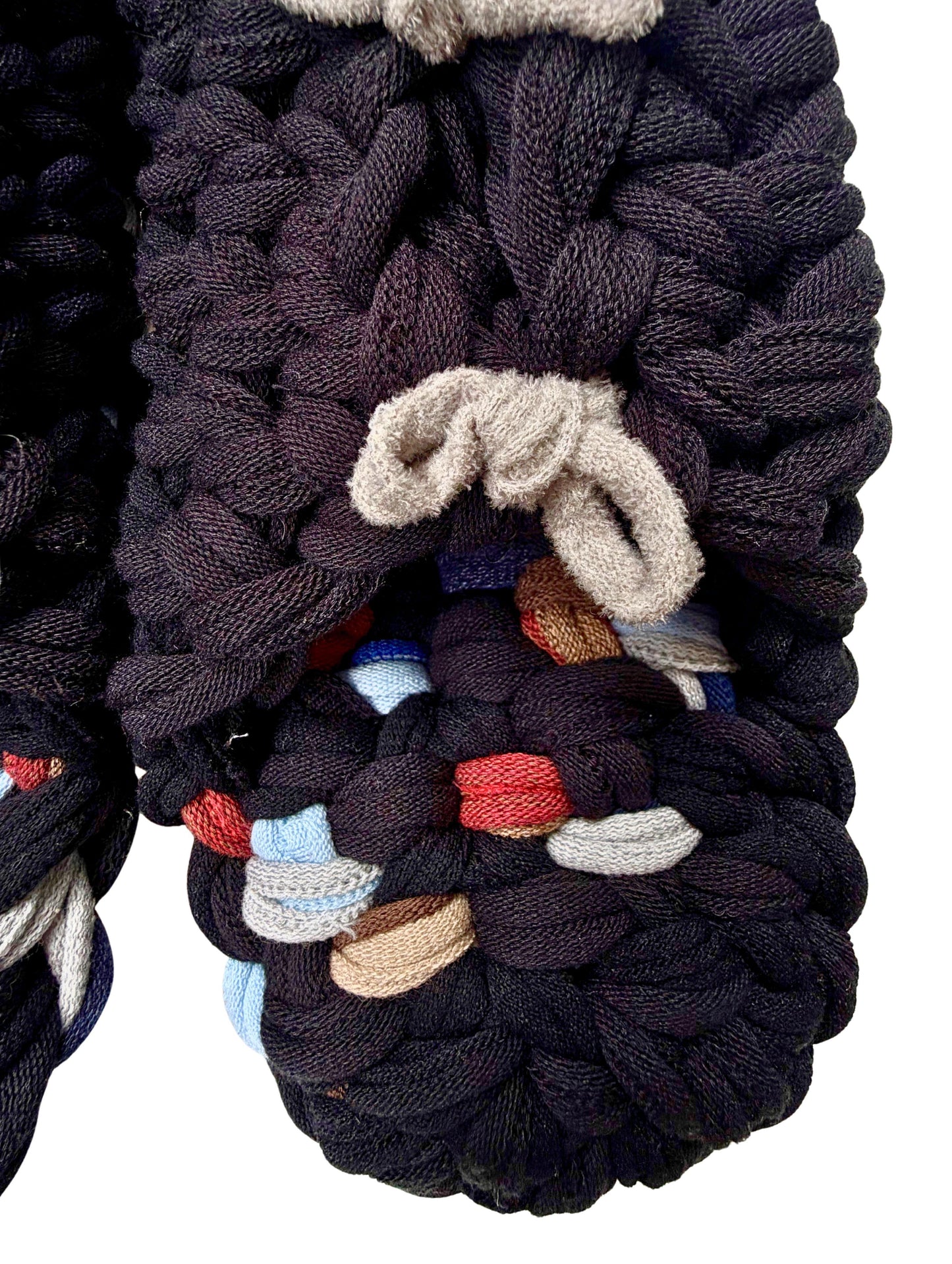 XL | Knit up-cycle slippers 2025-XL12 [XL]