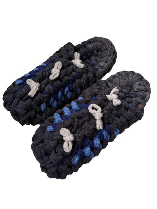 XL | Knit up-cycle slippers 2025-XL14 [XL]