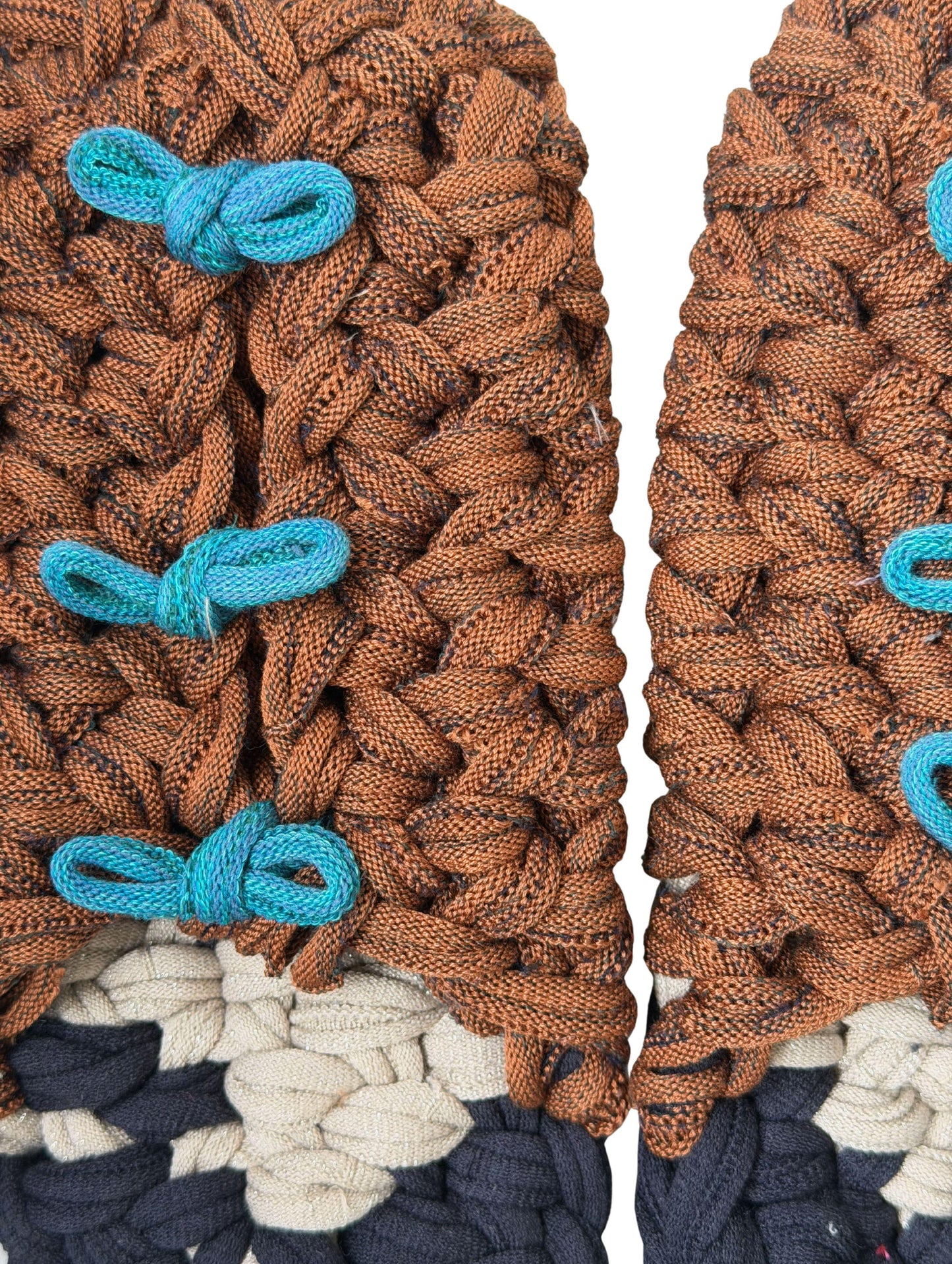 Large | Knit up-cycle slippers 2025-Large33 [Large]