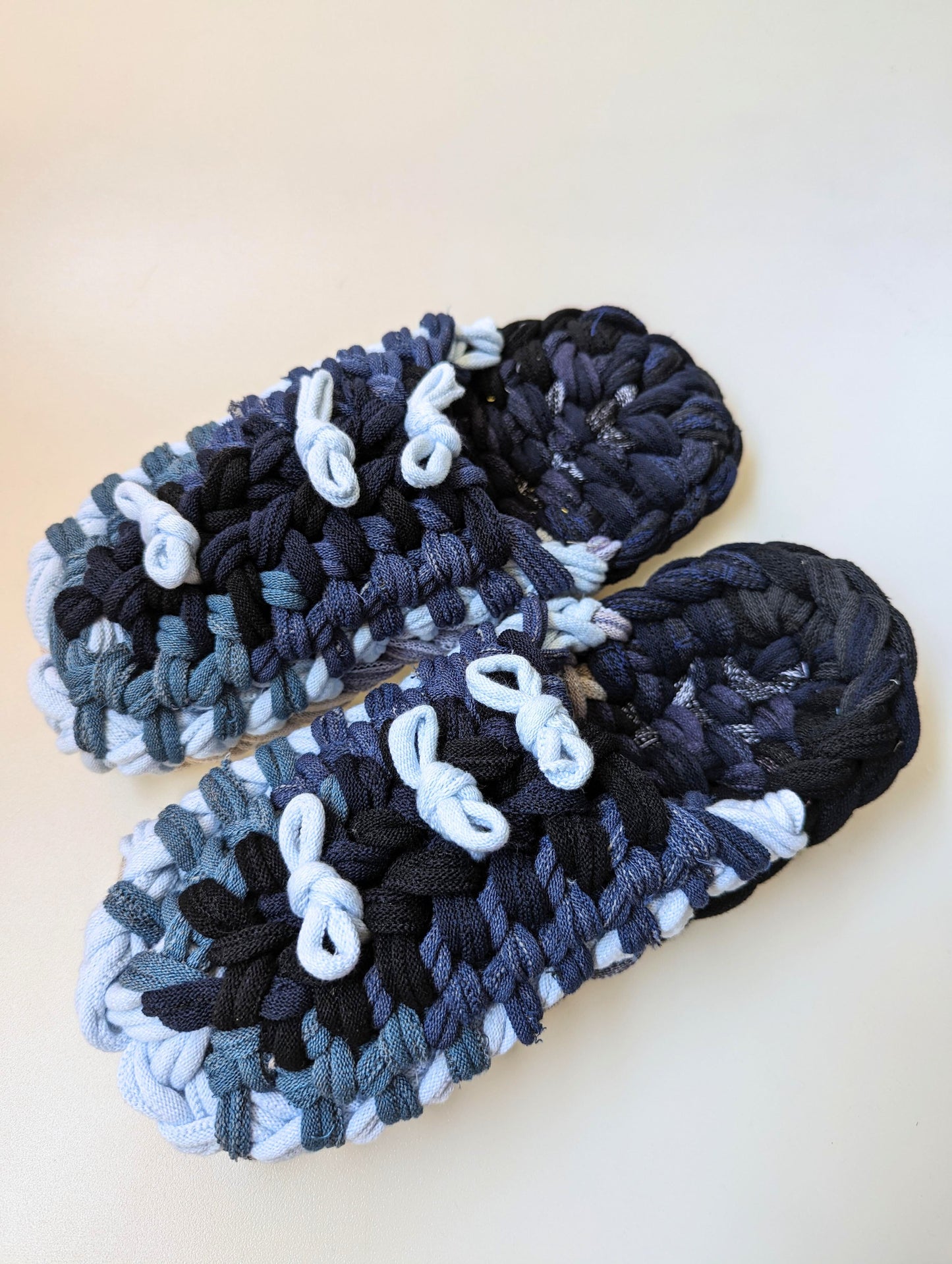 XL | Knit up-cycle slippers 2024-XL80 [XL]