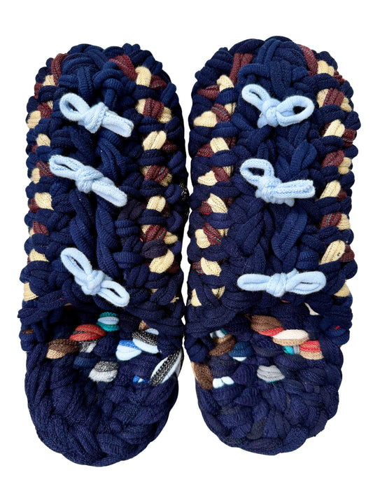XL | Knit up-cycle slippers 2025-XL13 [XL]