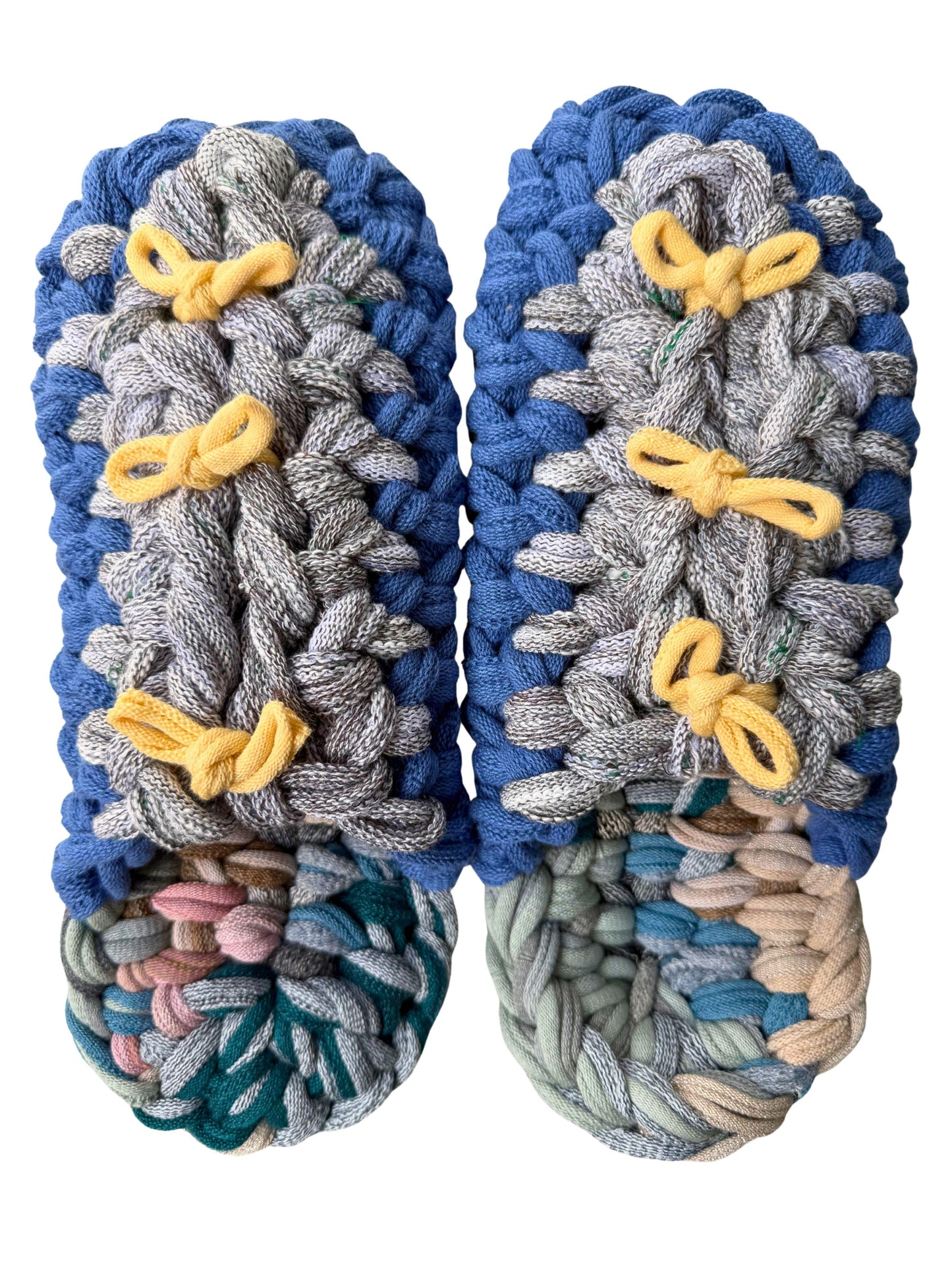 XL | Knit up-cycle slippers 2025-XL06 [XL]