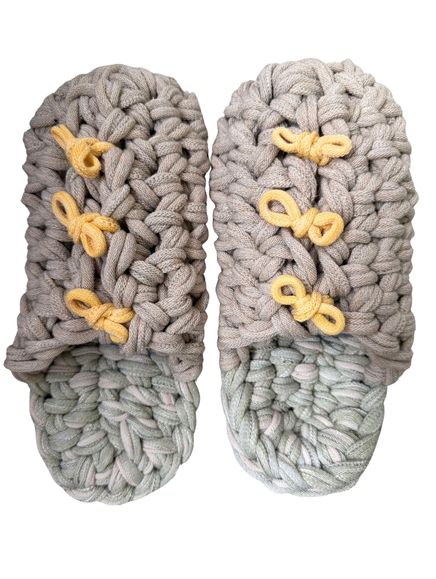 Large | Knit up-cycle slippers 2025-Large43 [Large]