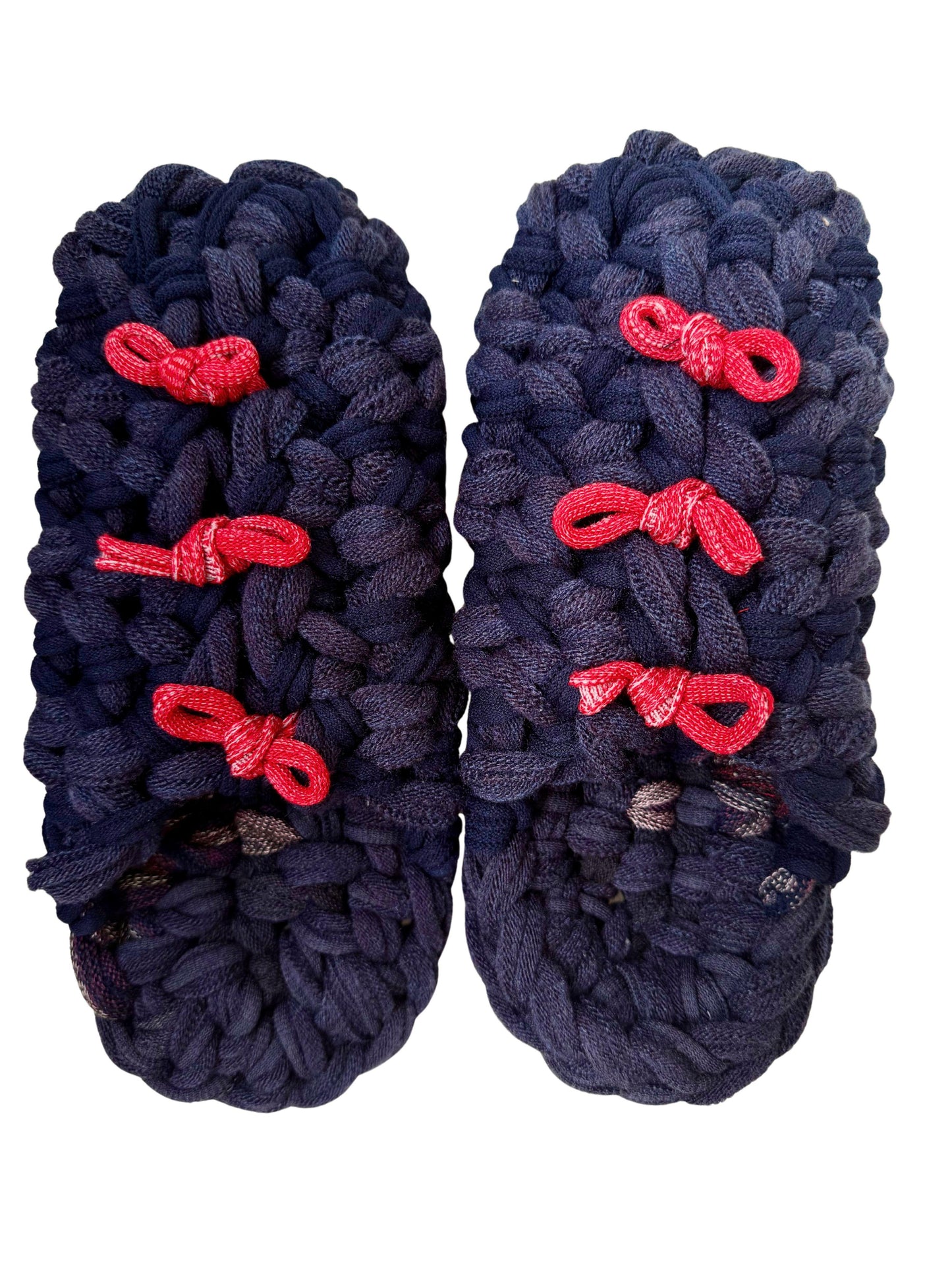 Large | Knit up-cycle slippers 2025-Large50 [Large]
