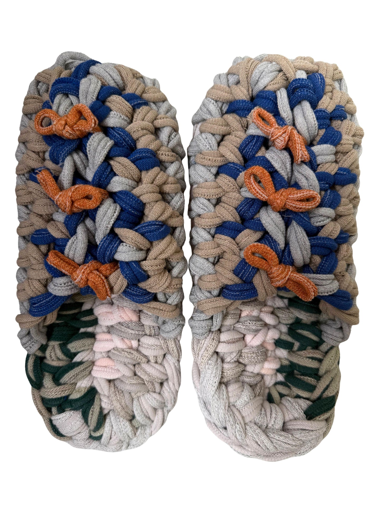 Large | Knit up-cycle slippers 2025-Large37 [Large]