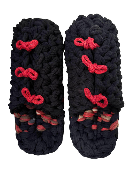 XL | Knit up-cycle slippers 2025-XL30 [XL] 29.5cm / Regular / 535g