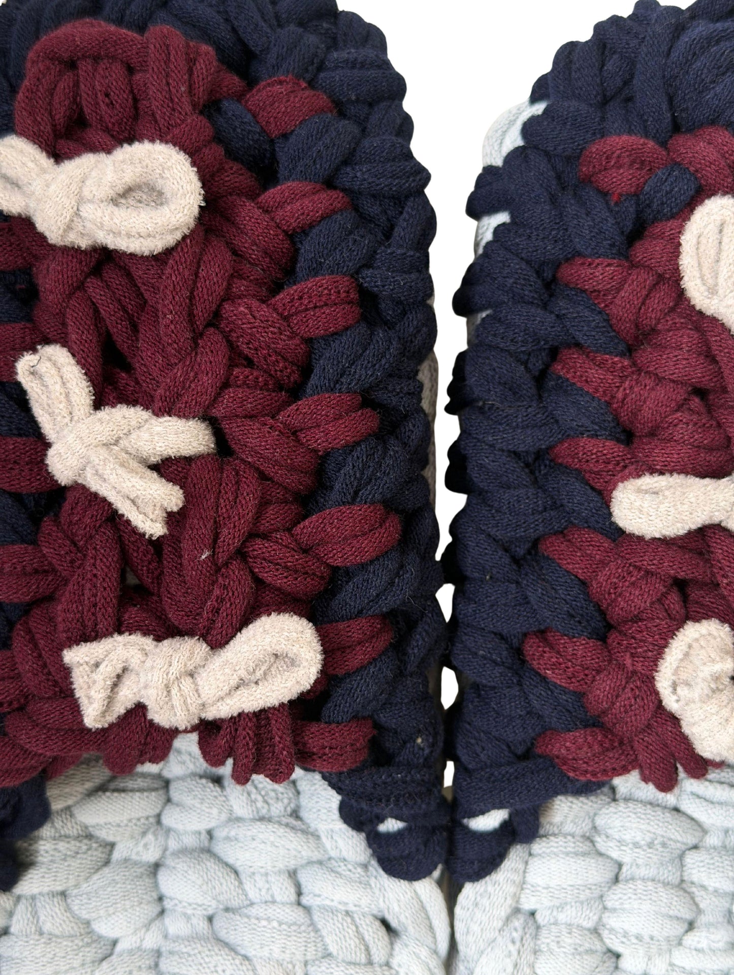 Large | Knit up-cycle slippers 2025-Large44 [Large]