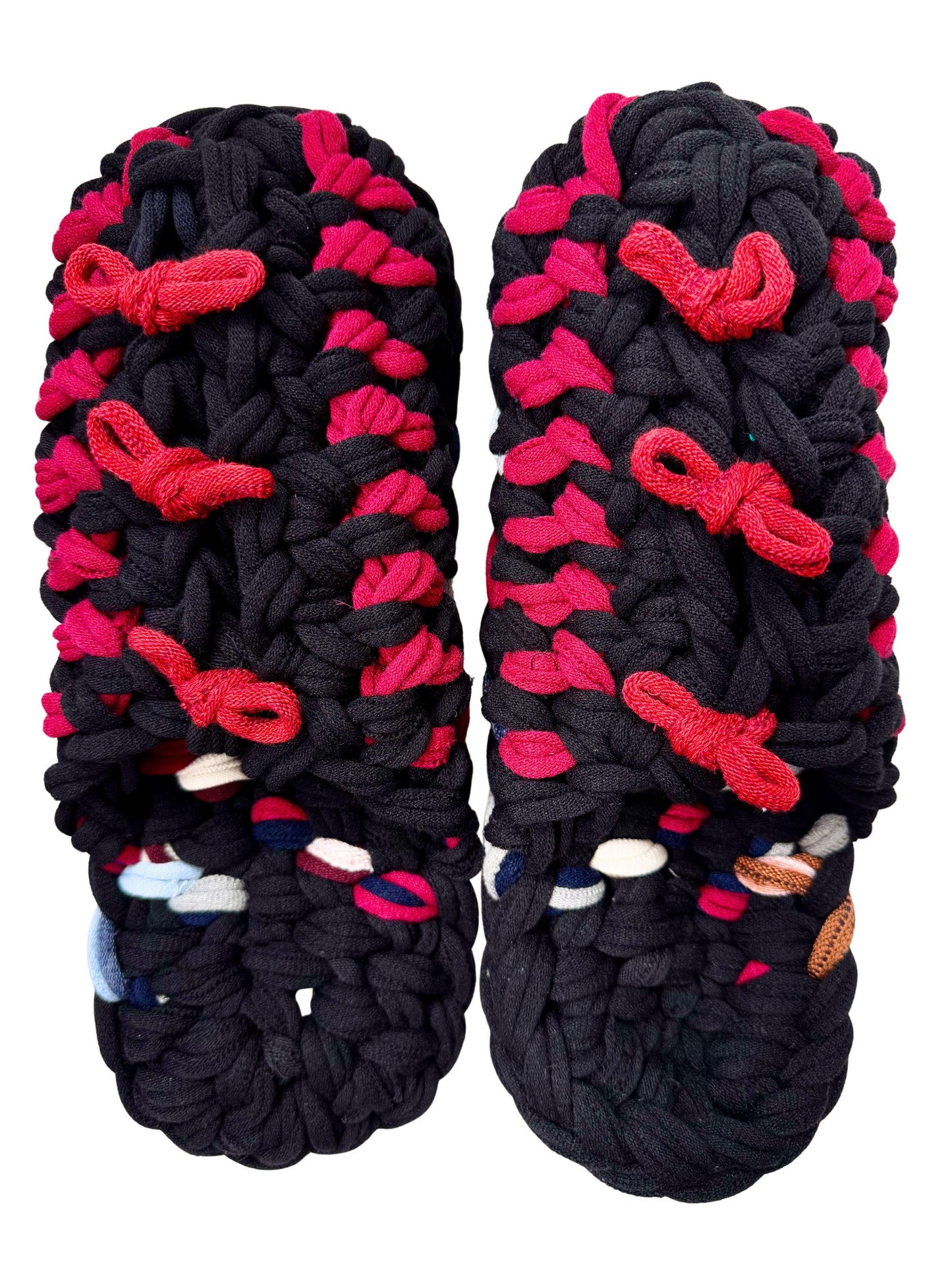 XL | Knit up-cycle slippers 2025-XL22 [XL]