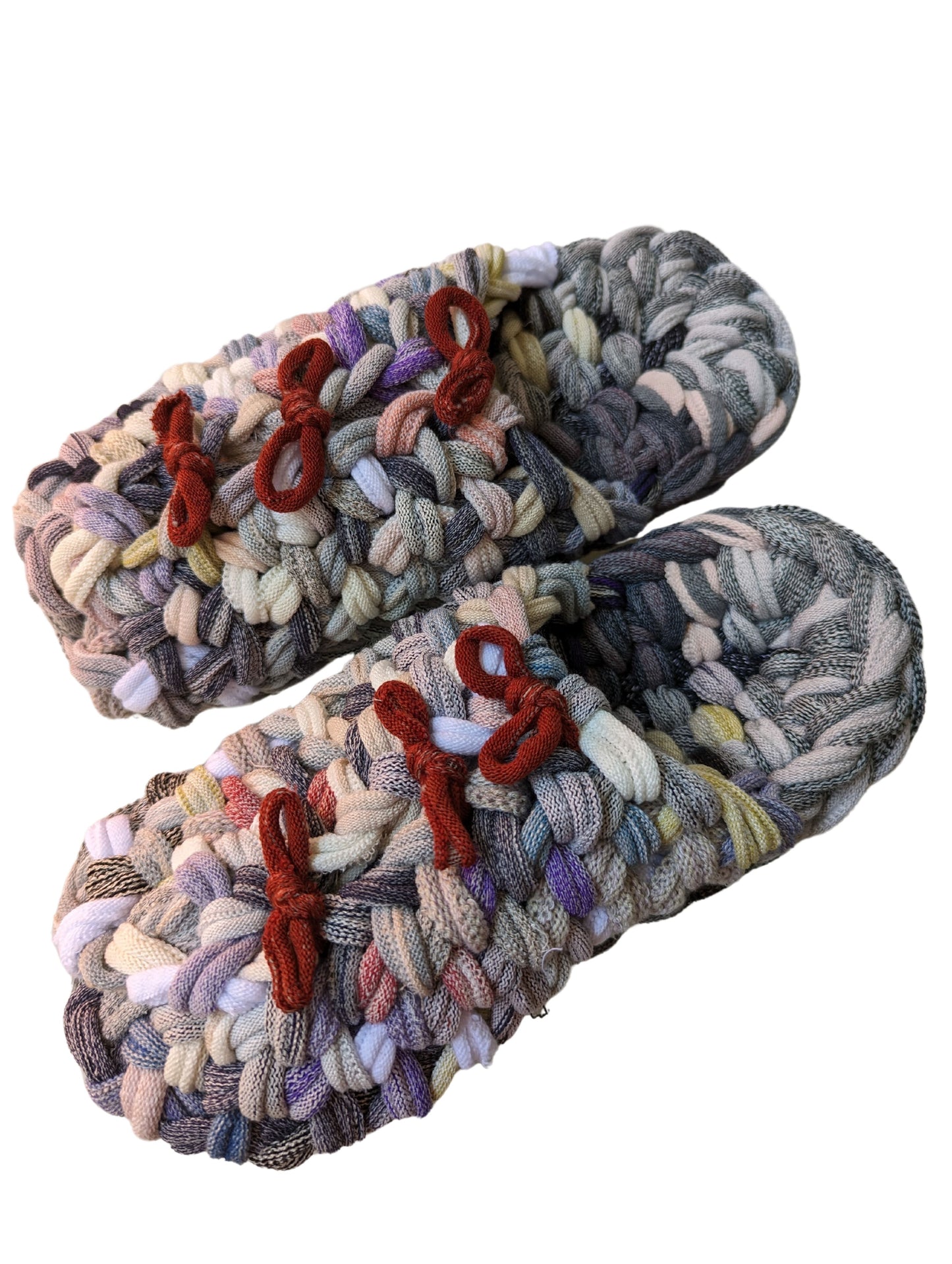 XL | Knit up-cycle slippers 2024-XL72 [XL]