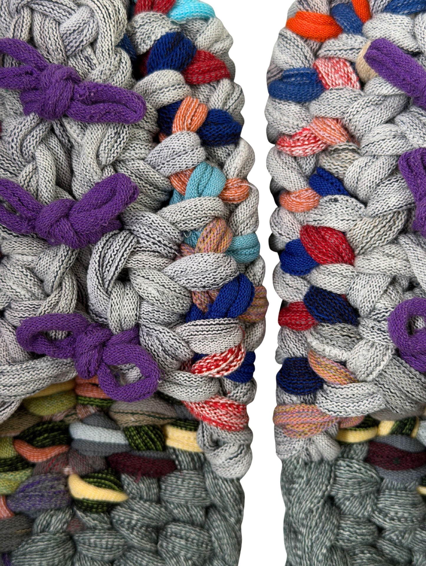 Large | Knit up-cycle slippers 2025-Large36 [Large]