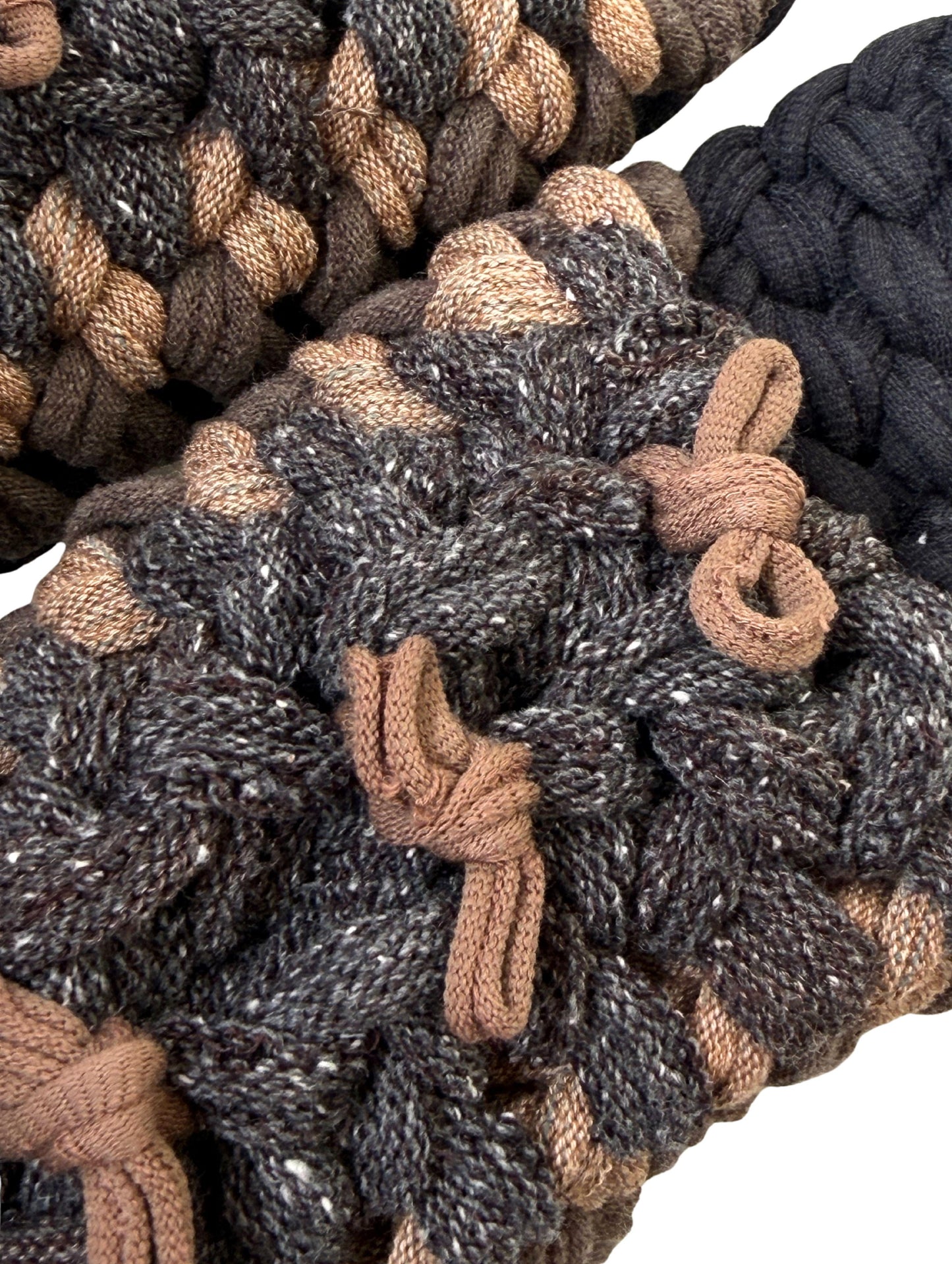 Large | Knit up-cycle slippers 2025-Large40 [Large]