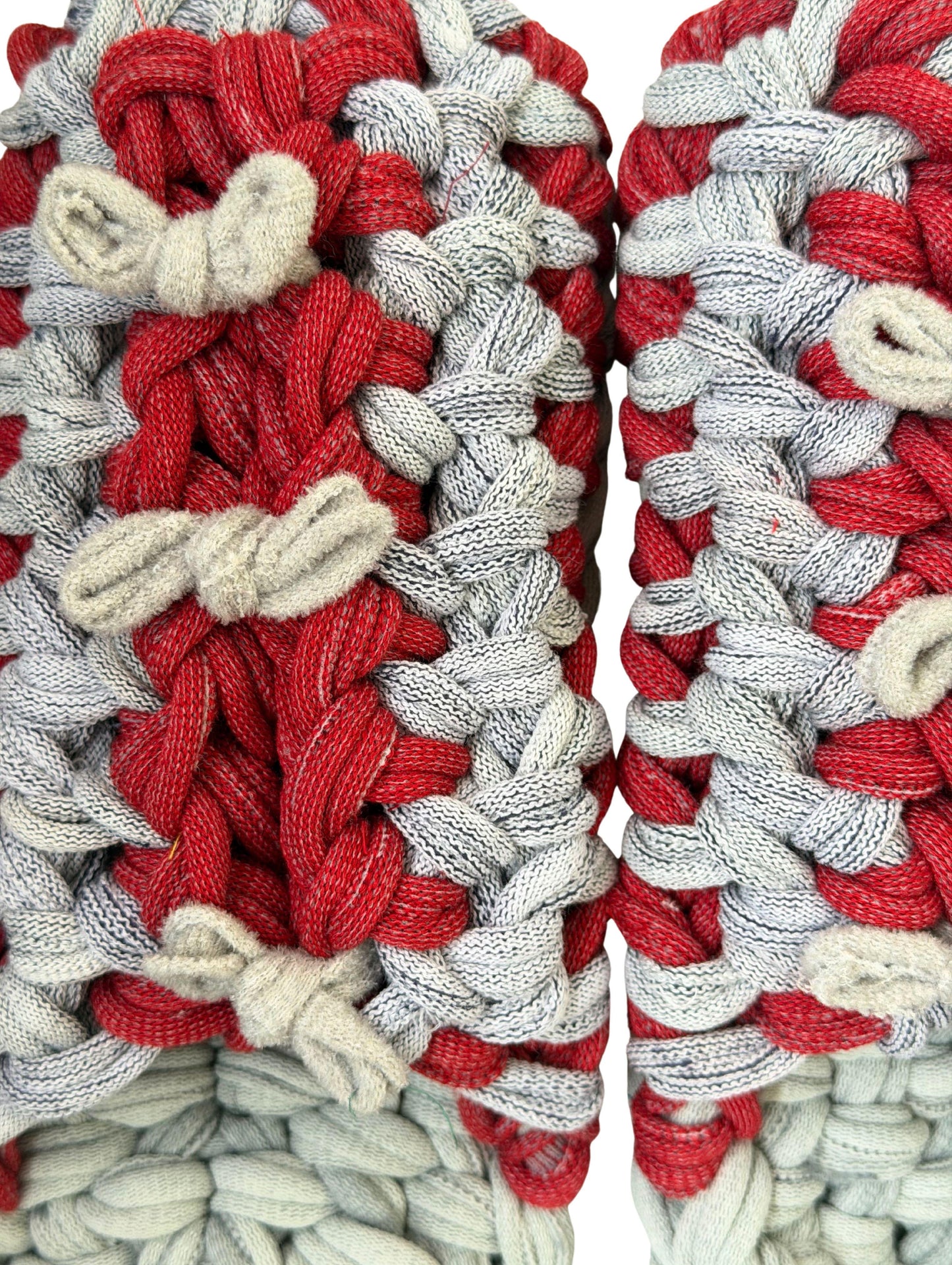 Large | Knit up-cycle slippers 2025-Large41 [Large]