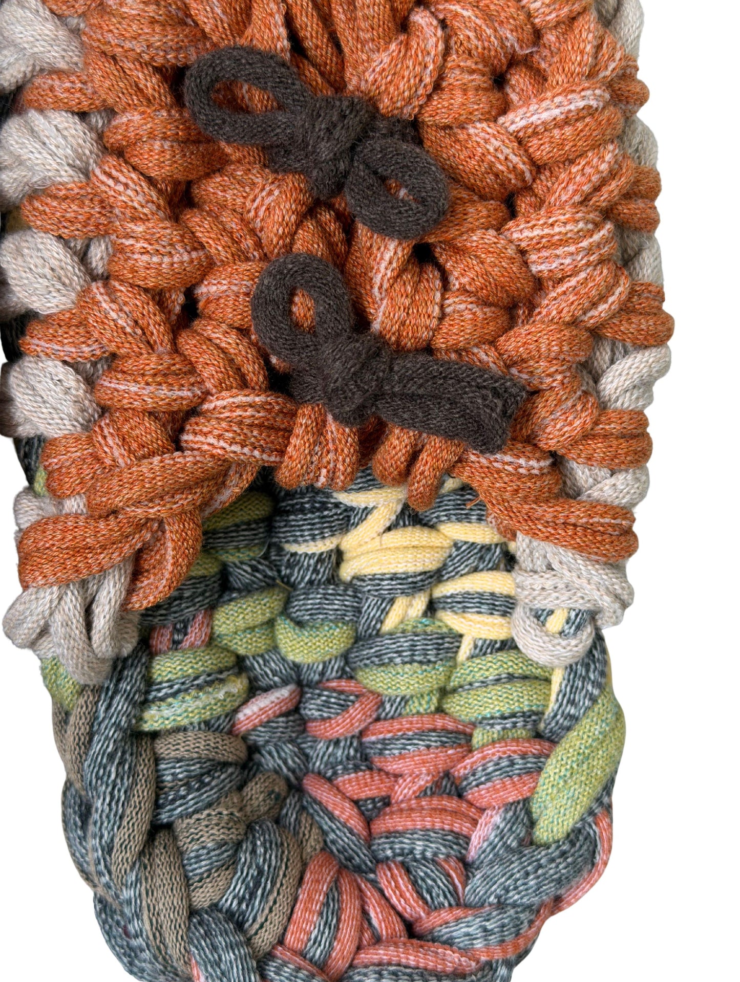 Large | Knit up-cycle slippers 2025-Large38 [Large]