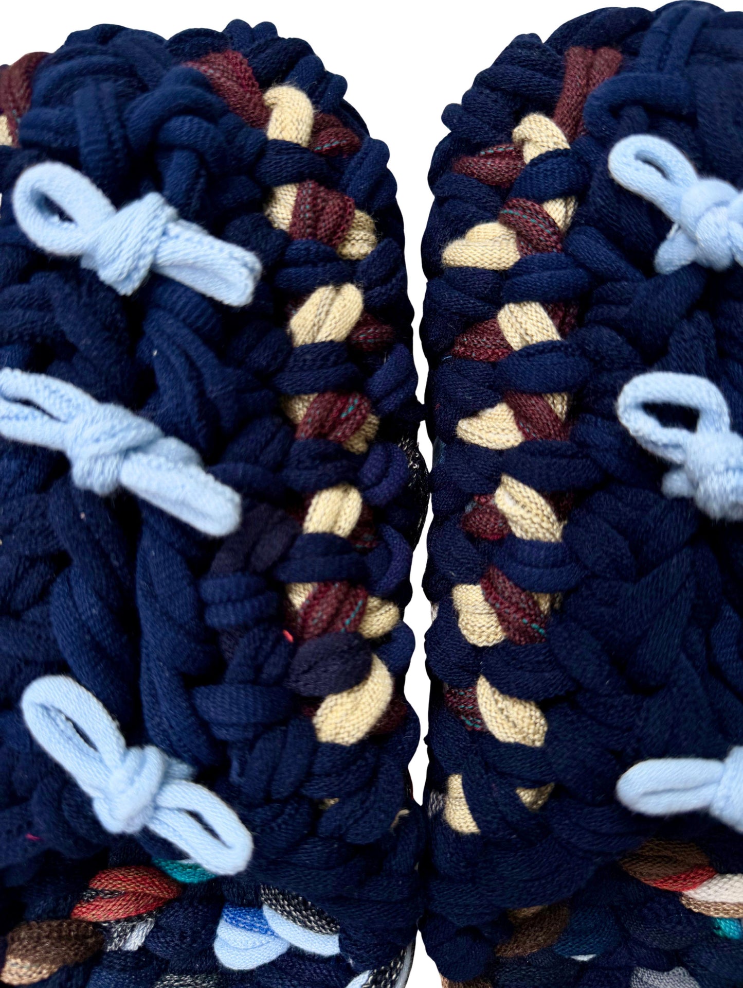 XL | Knit up-cycle slippers 2025-XL13 [XL]