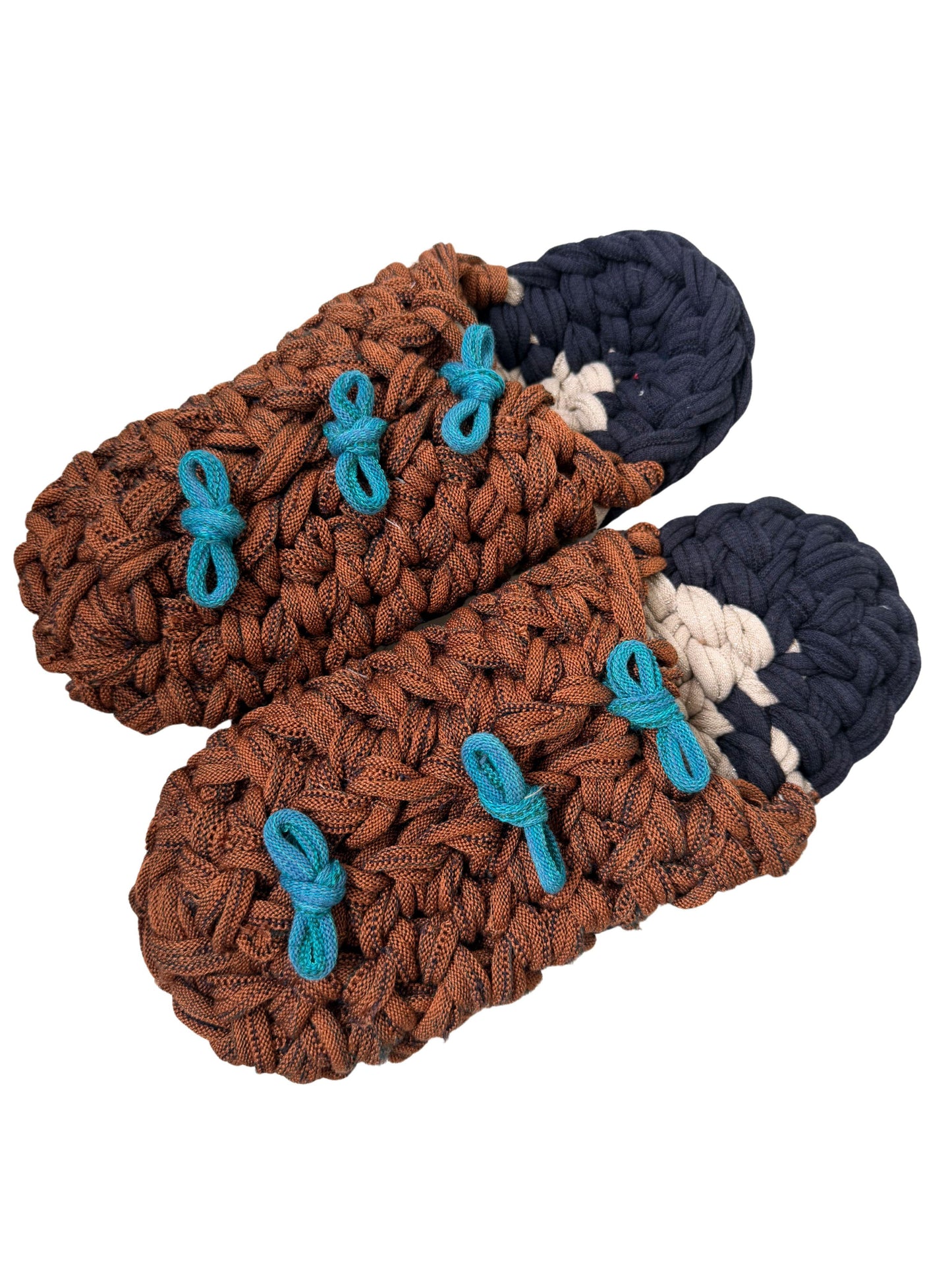 Large | Knit up-cycle slippers 2025-Large33 [Large]
