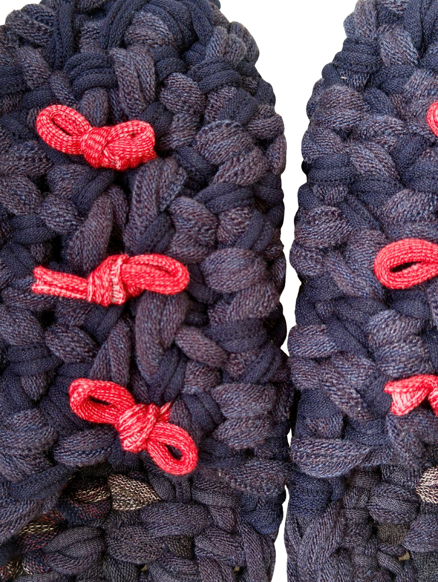 Large | Knit up-cycle slippers 2025-Large50 [Large]
