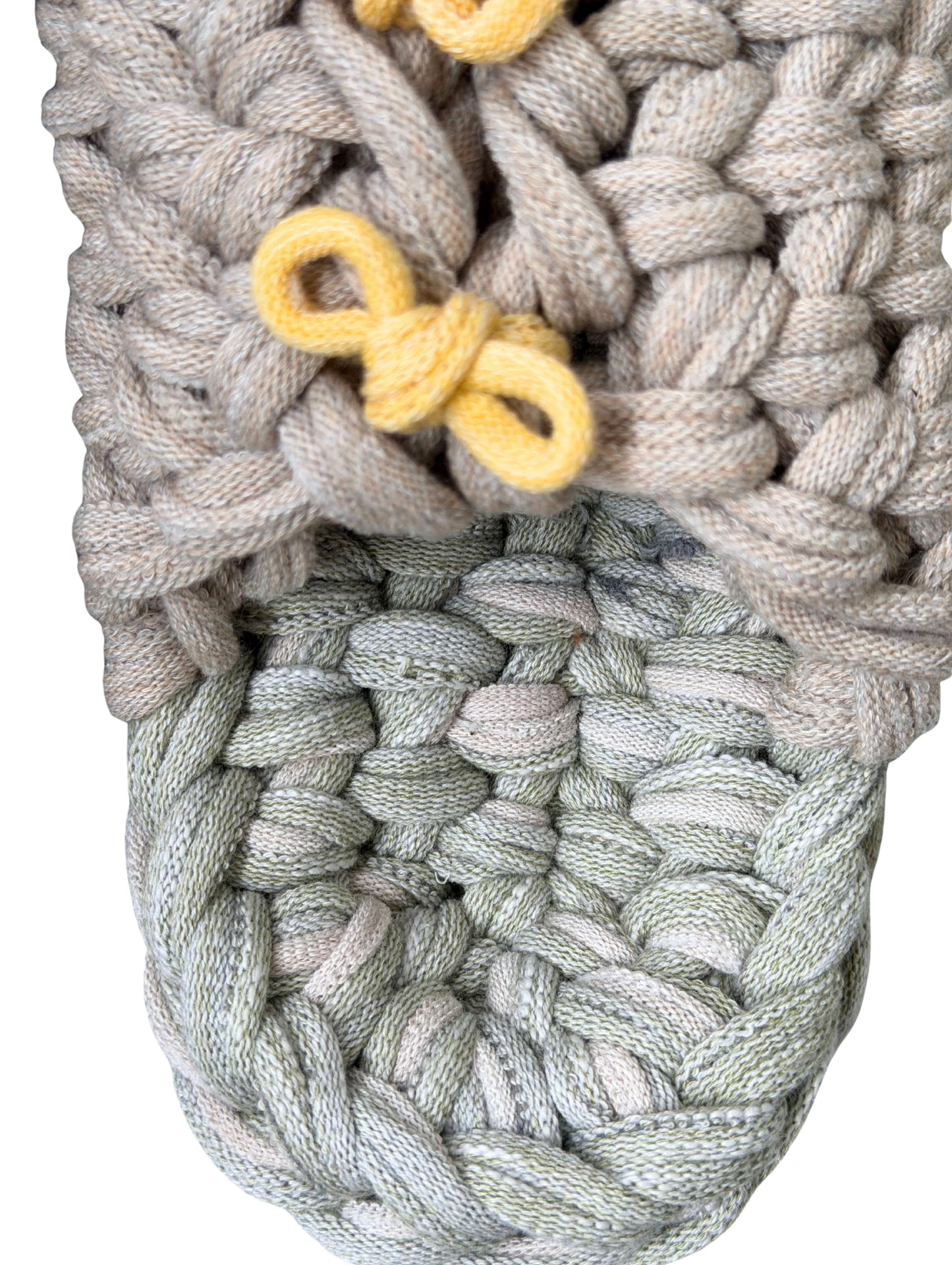 Large | Knit up-cycle slippers 2025-Large43 [Large]
