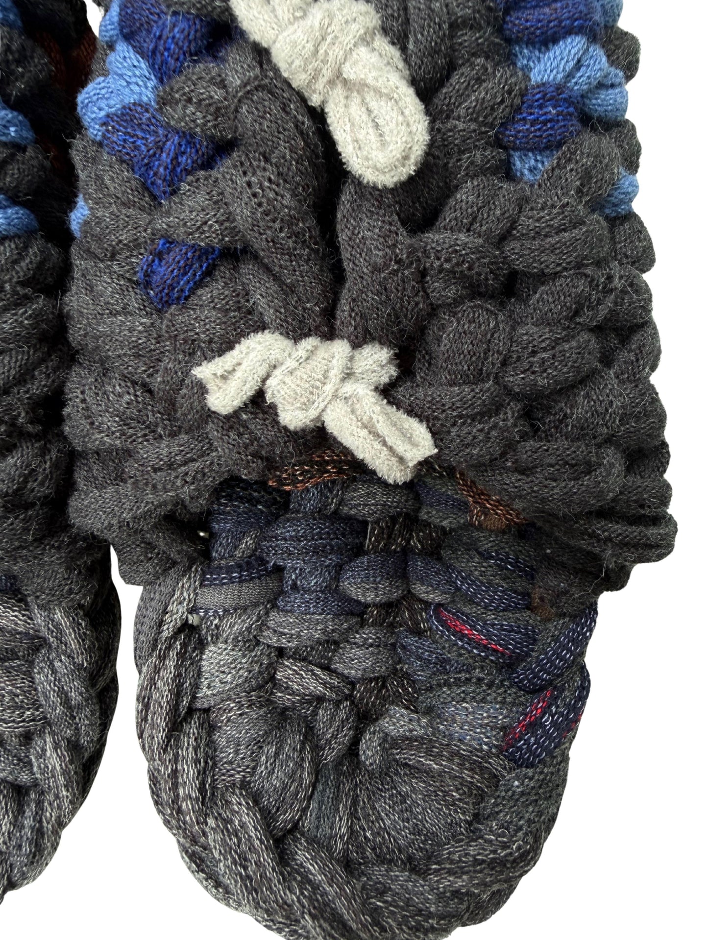 XL | Knit up-cycle slippers 2025-XL14 [XL]