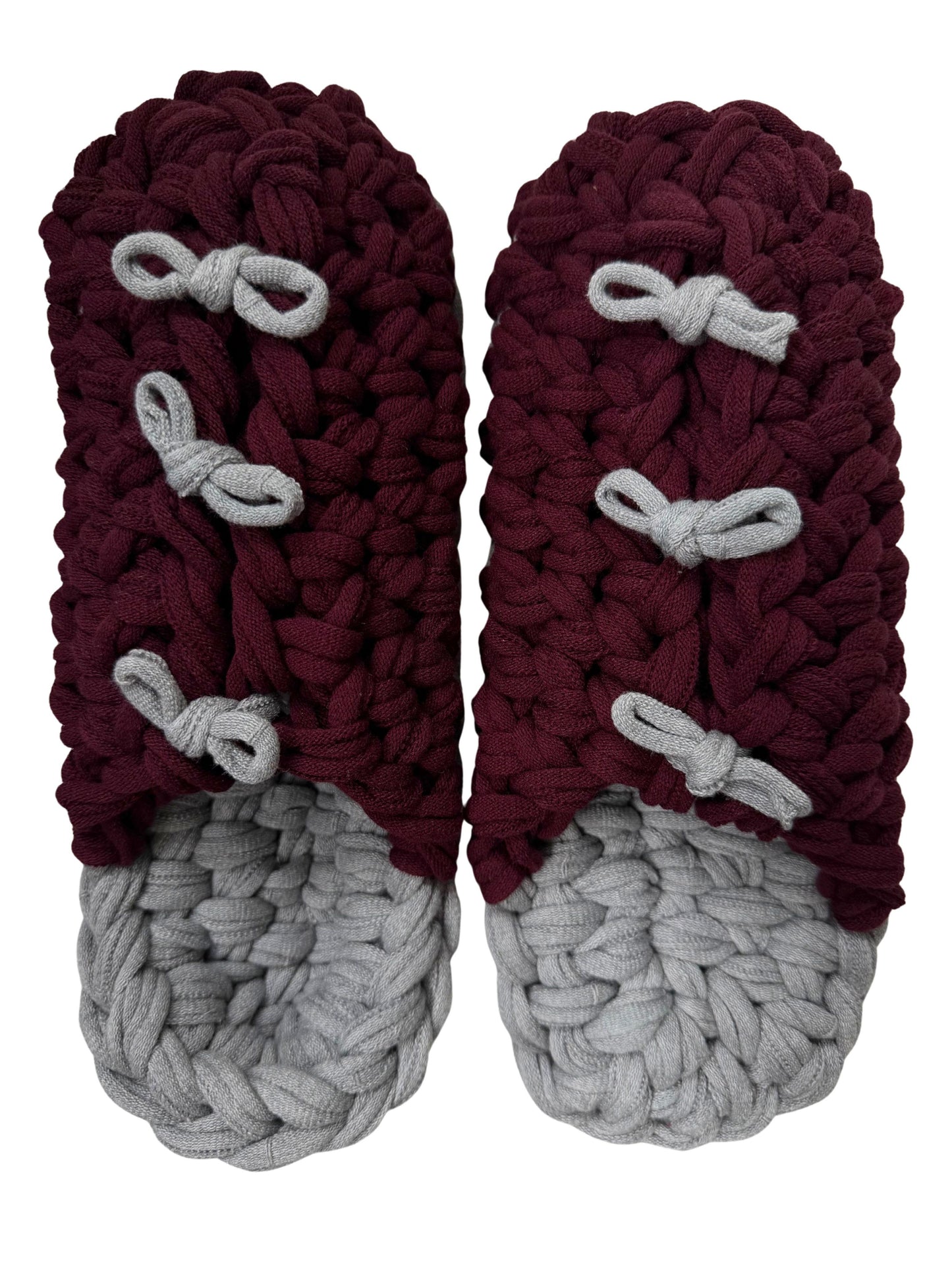 XL | Knit up-cycle slippers 2025-XL25 [XL]