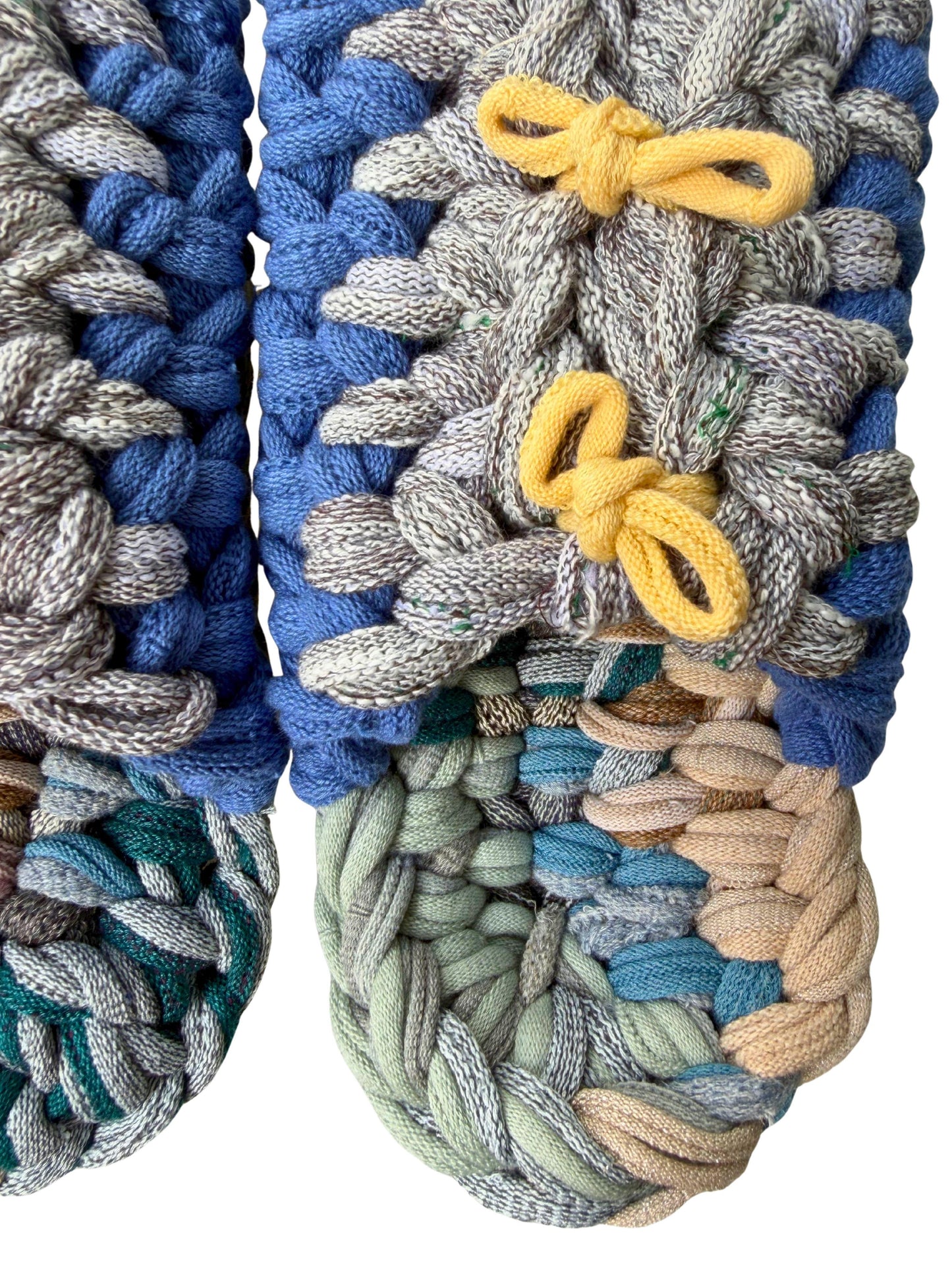 XL | Knit up-cycle slippers 2025-XL06 [XL]