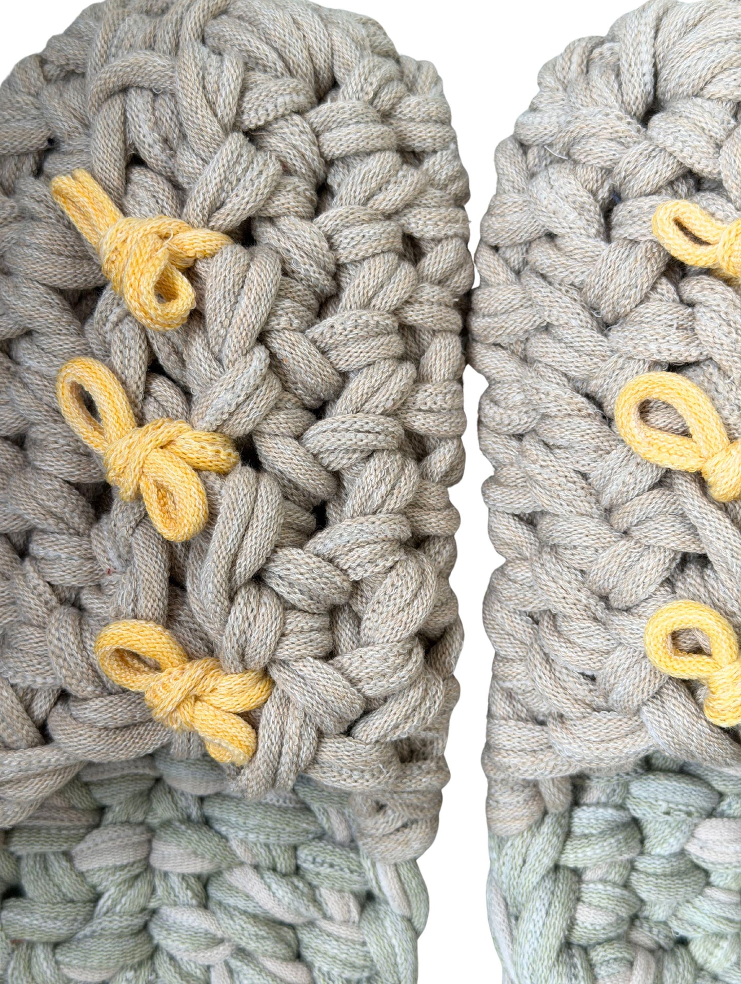 Large | Knit up-cycle slippers 2025-Large43 [Large]