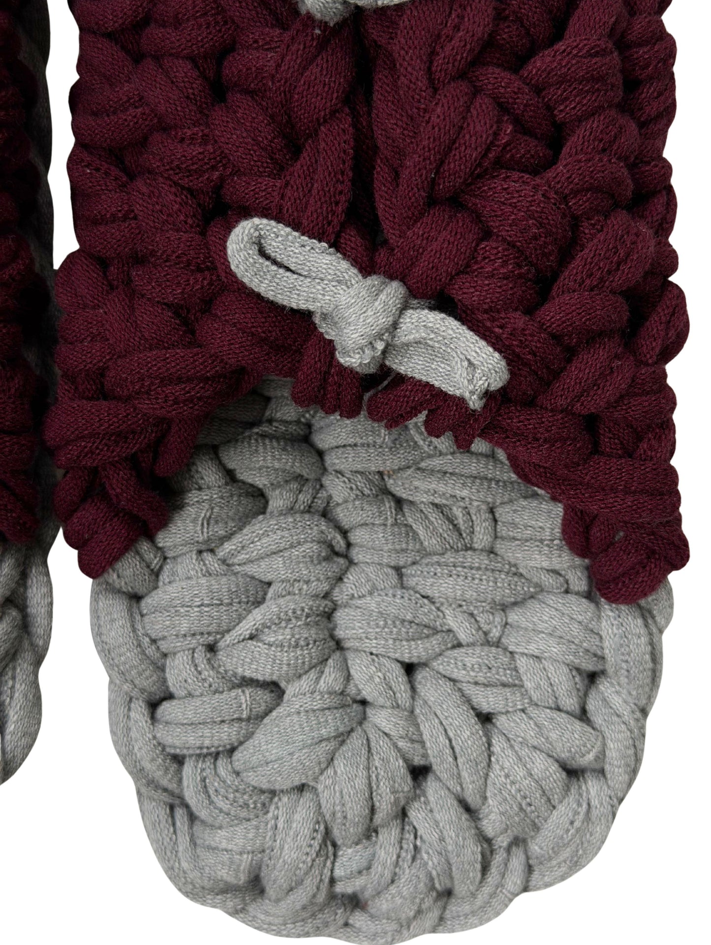 XL | Knit up-cycle slippers 2025-XL25 [XL]