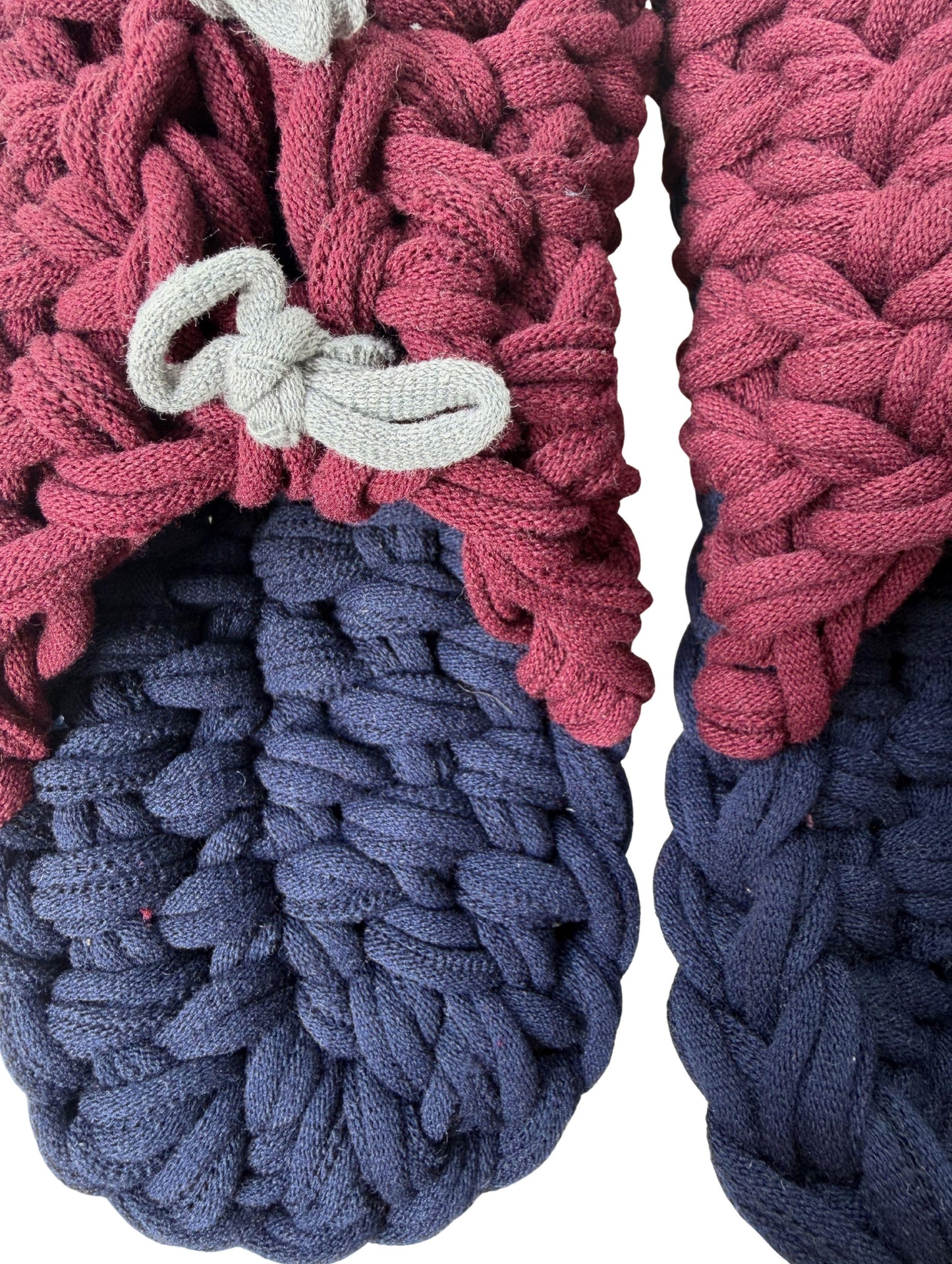 XL | Knit up-cycle slippers 2025-XL03 [XL]