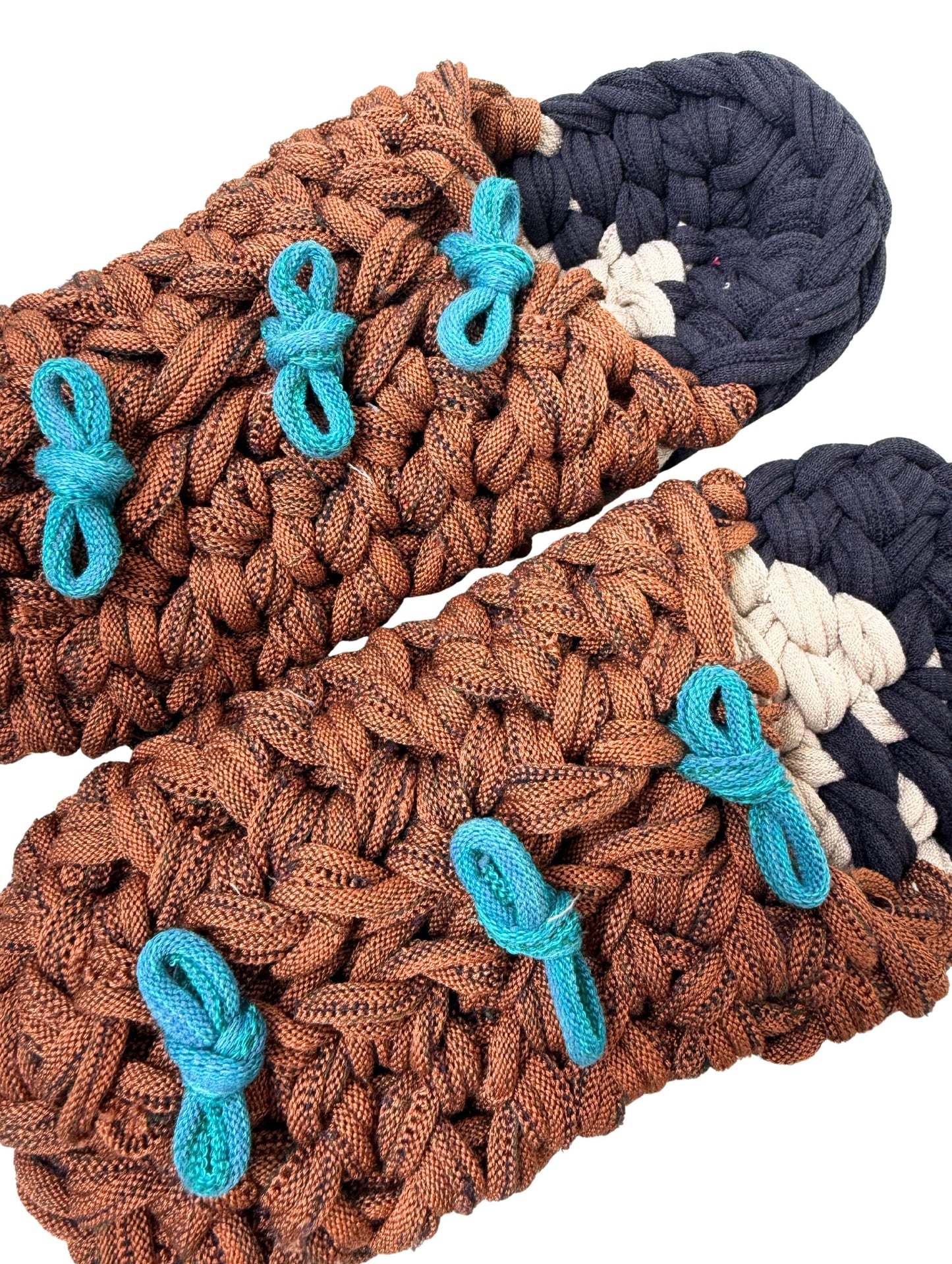Large | Knit up-cycle slippers 2025-Large33 [Large]