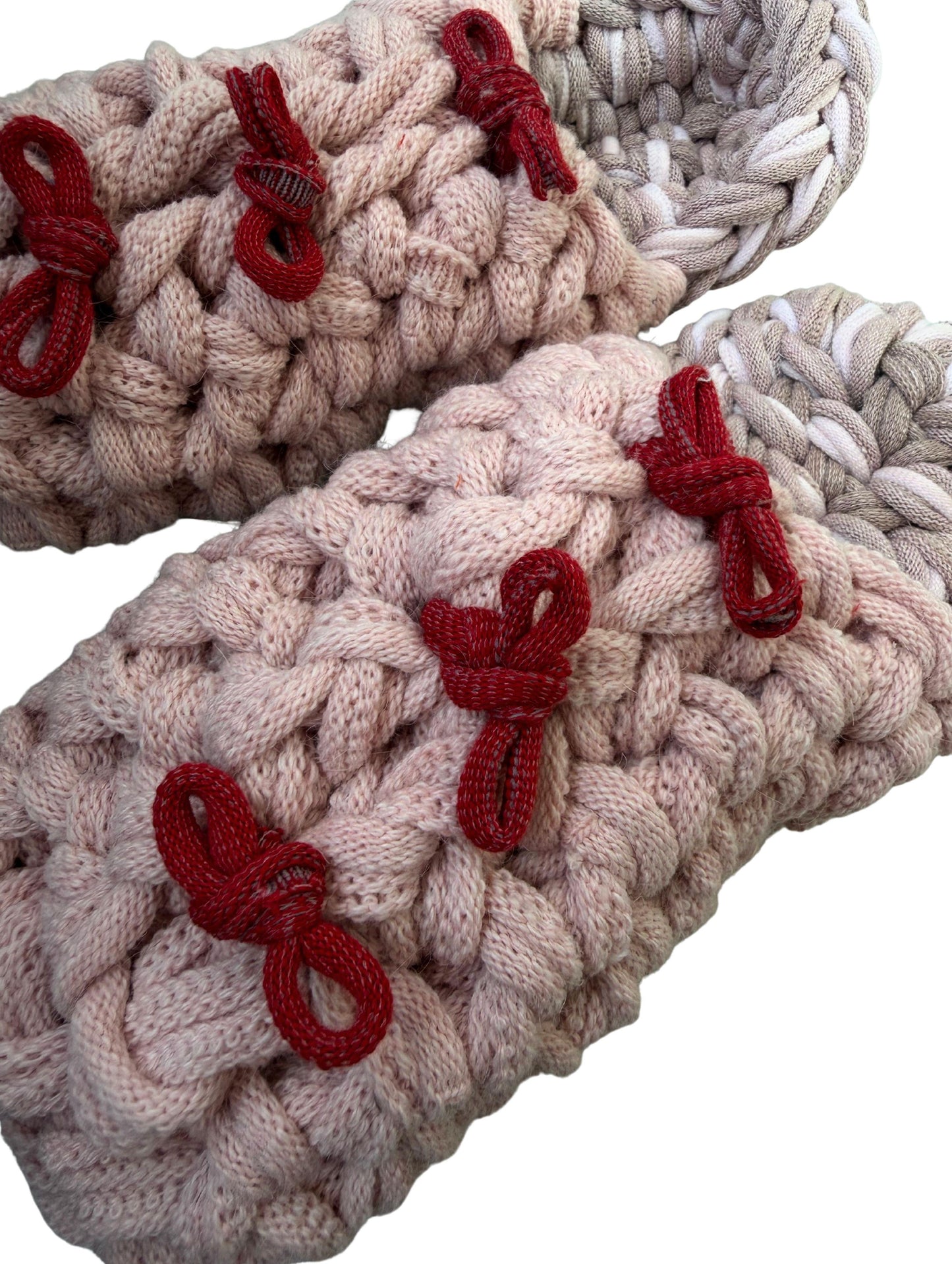 Large | Knit up-cycle slippers 2025-Large39 [Large]