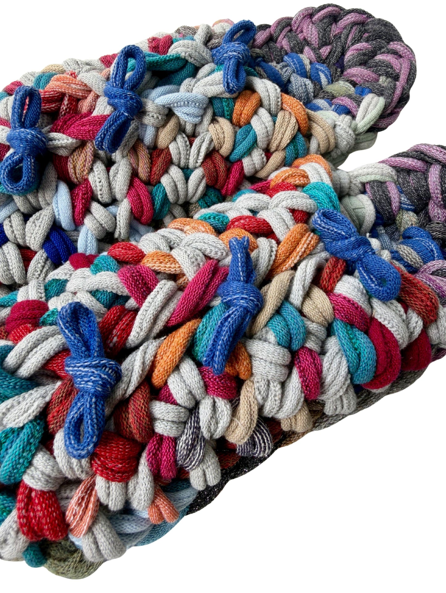 XL | Knit up-cycle slippers 2025-XL05 [XL]