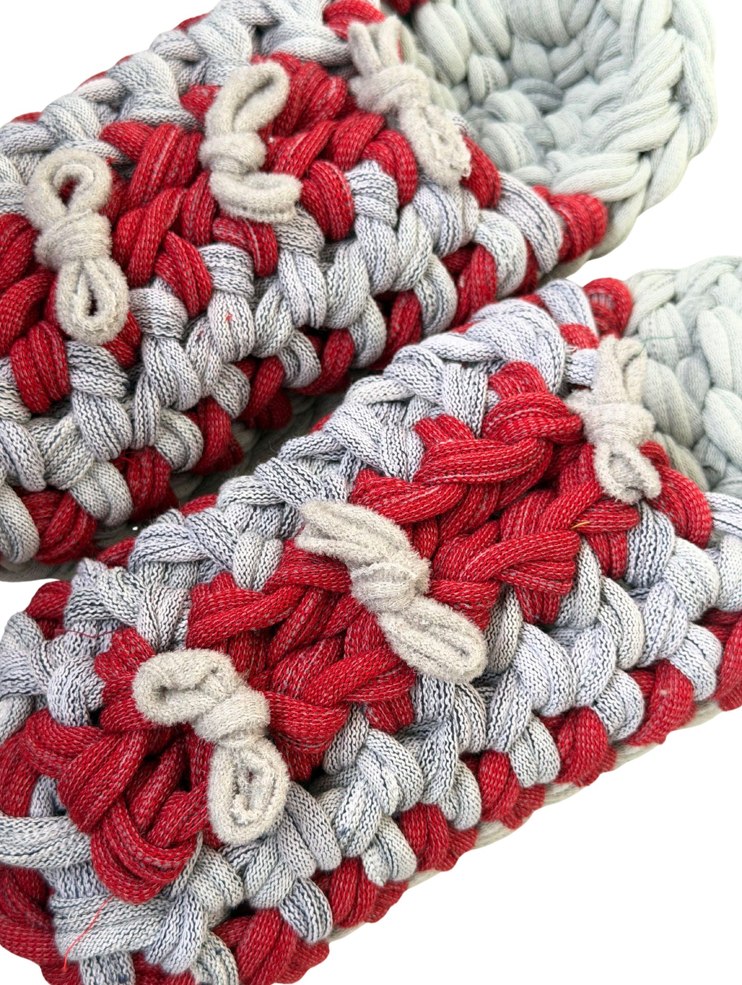 Large | Knit up-cycle slippers 2025-Large41 [Large]